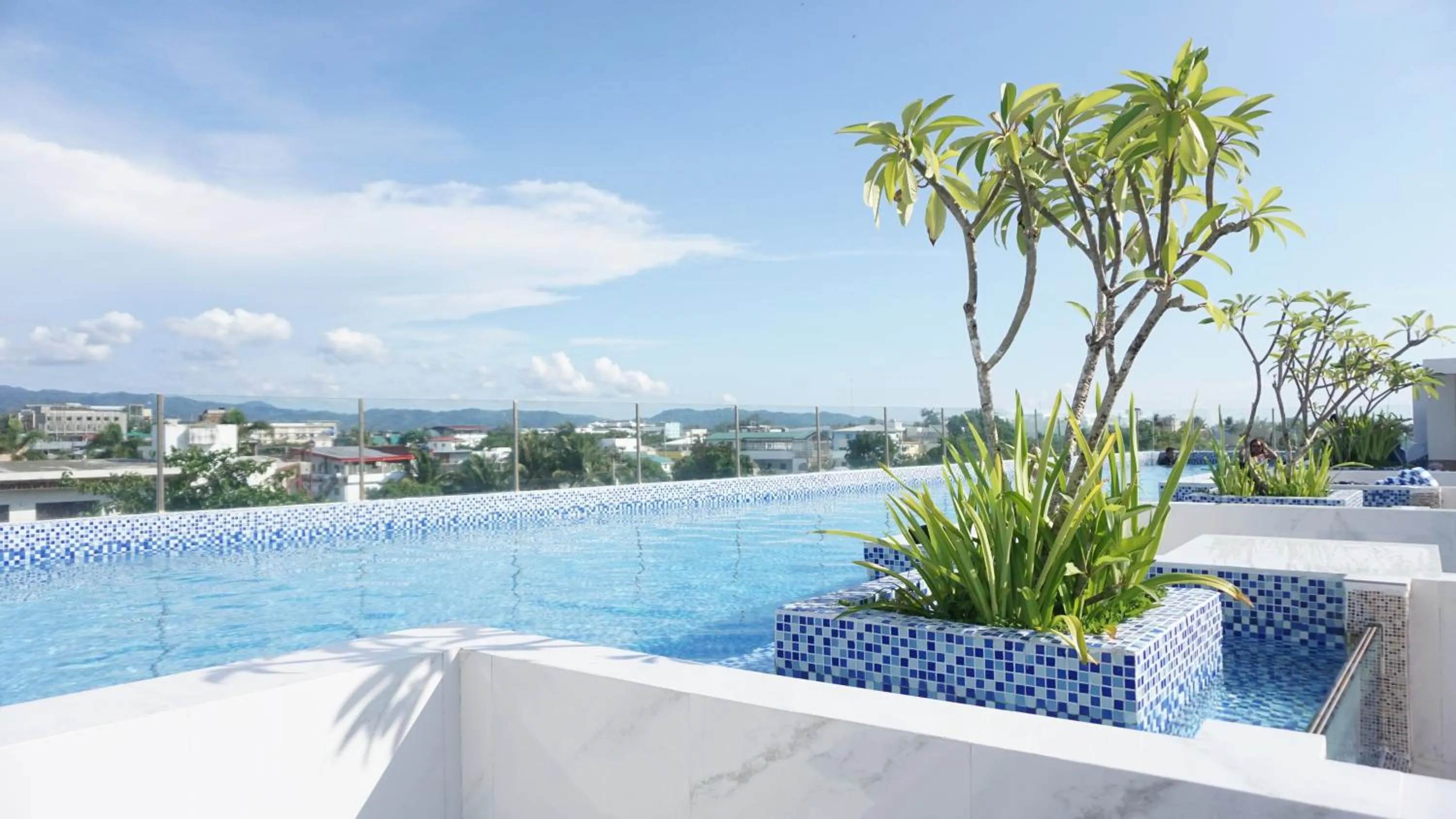 Swimming pool in Ferra Hotel and Garden Suites