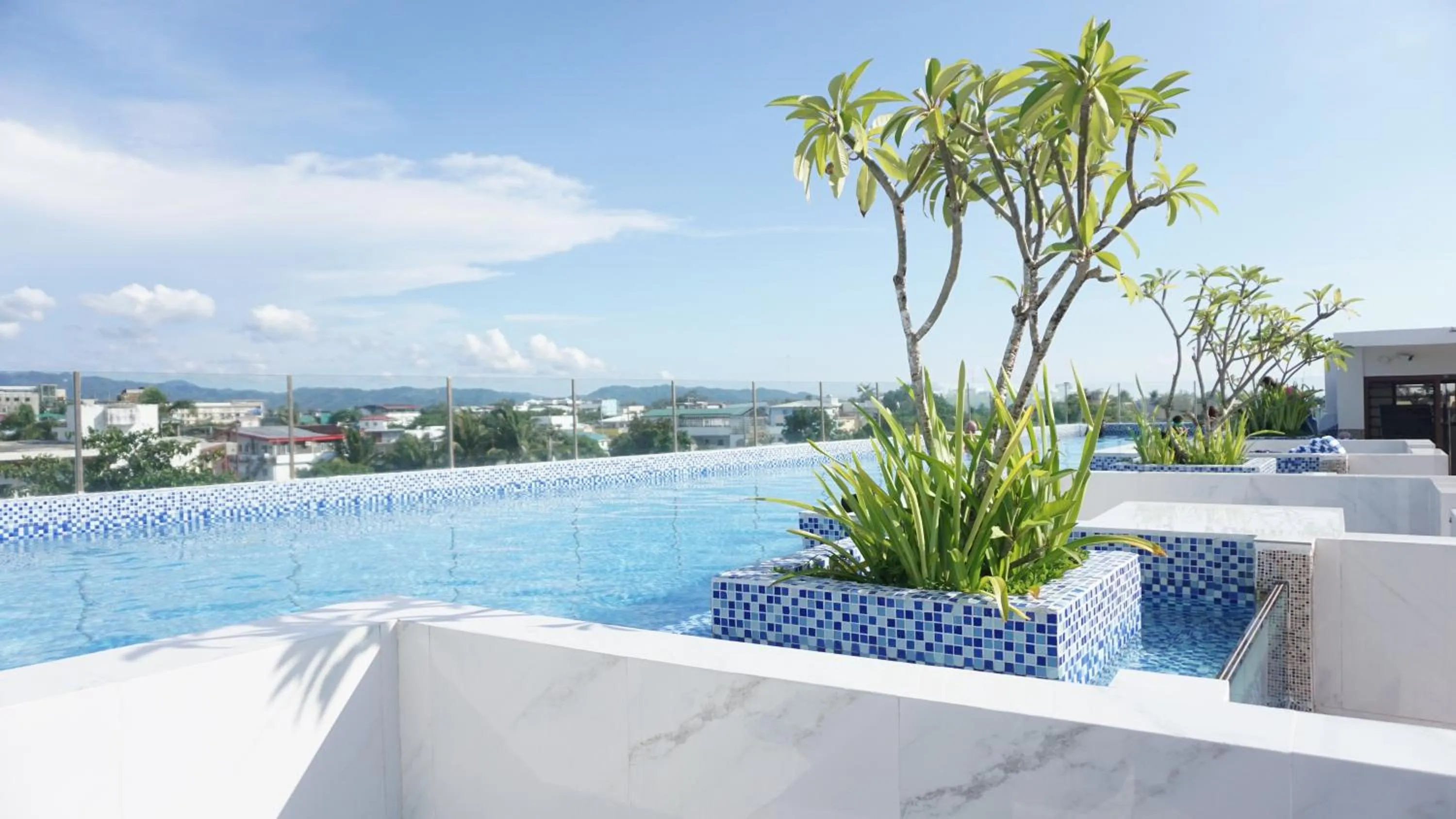 Swimming pool in Ferra Hotel and Garden Suites