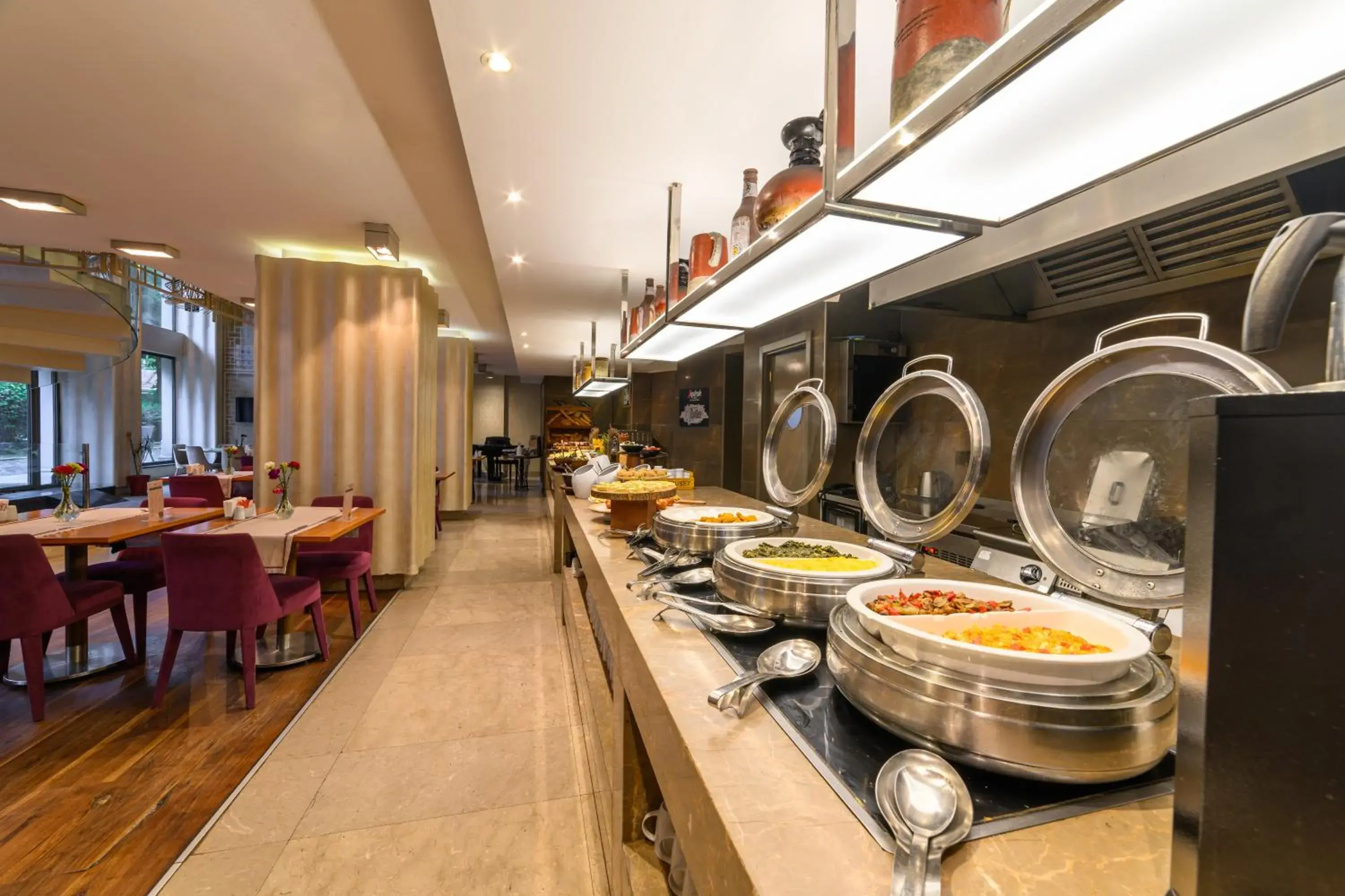 Buffet breakfast in Ramada by Wyndham Istanbul Grand Bazaar Buffet breakfast in Ramada by Wyndham Istanbul Grand Bazaar