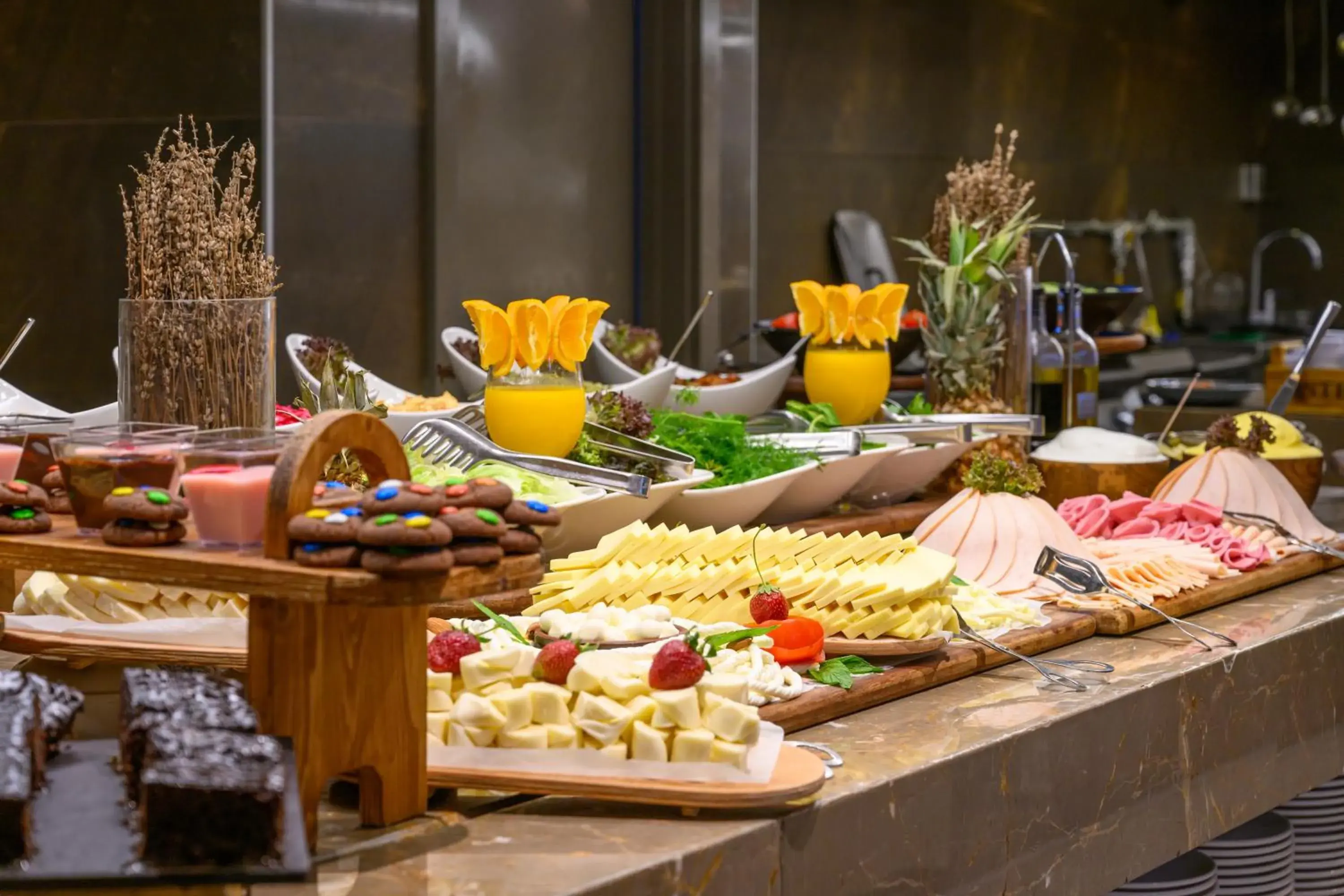 Buffet breakfast in Ramada by Wyndham Istanbul Grand Bazaar Buffet breakfast in Ramada by Wyndham Istanbul Grand Bazaar