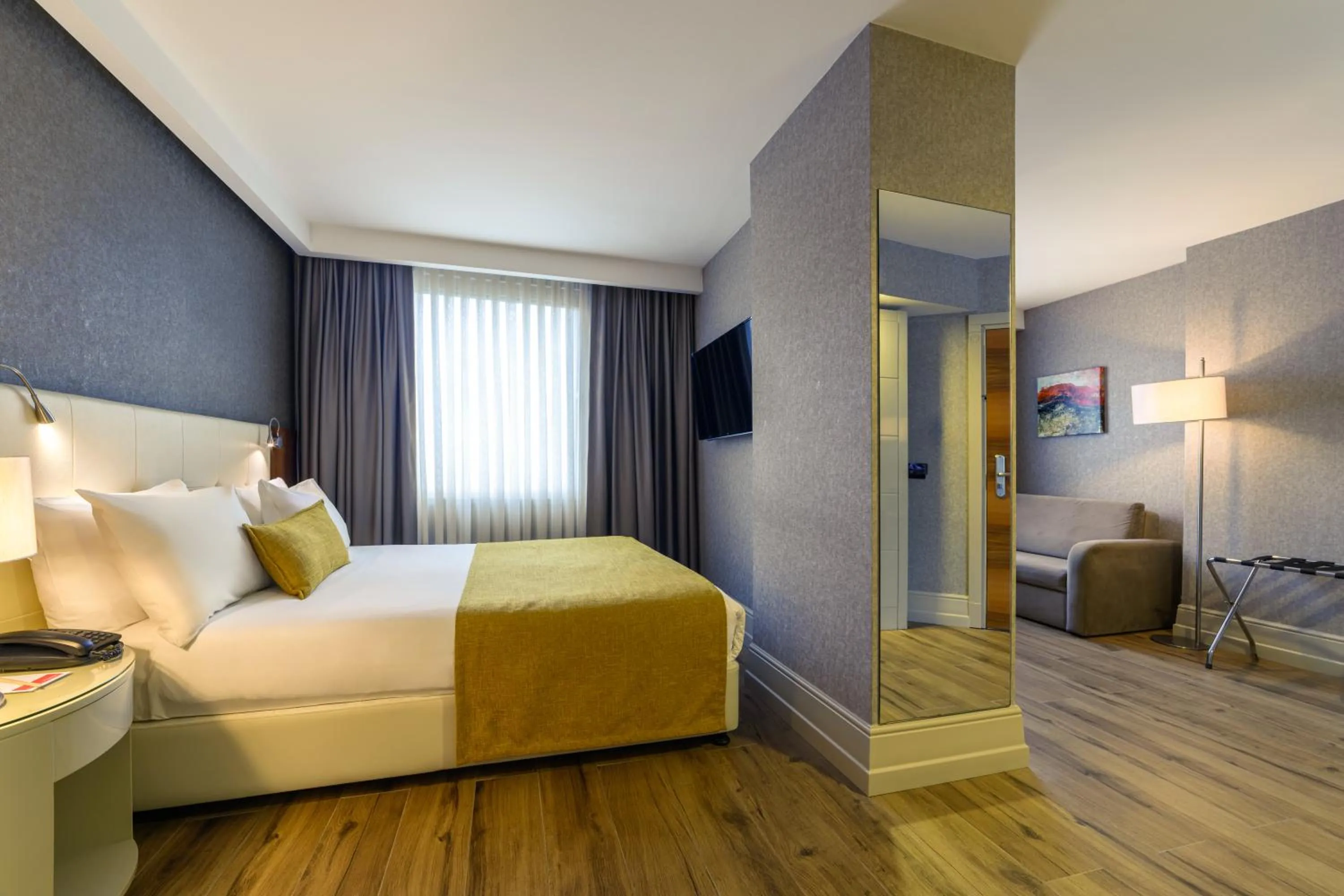 Bed in Ramada by Wyndham Istanbul Grand Bazaar