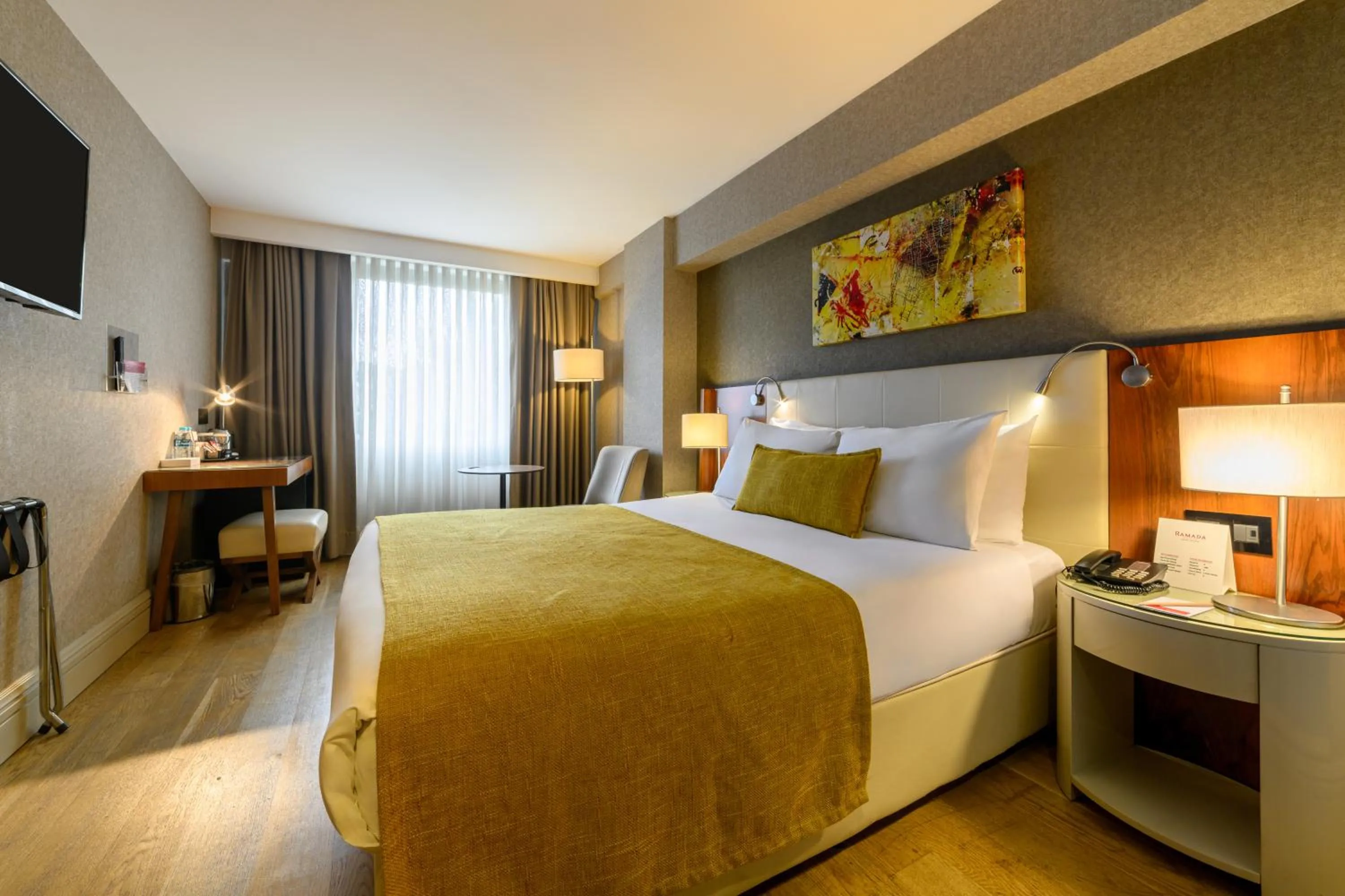 Bed in Ramada by Wyndham Istanbul Grand Bazaar
