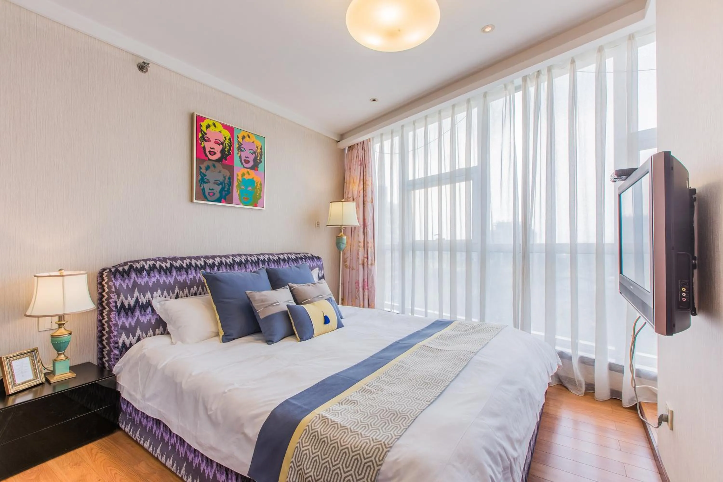 bunk bed, Bed in Westlake Service Apartment
