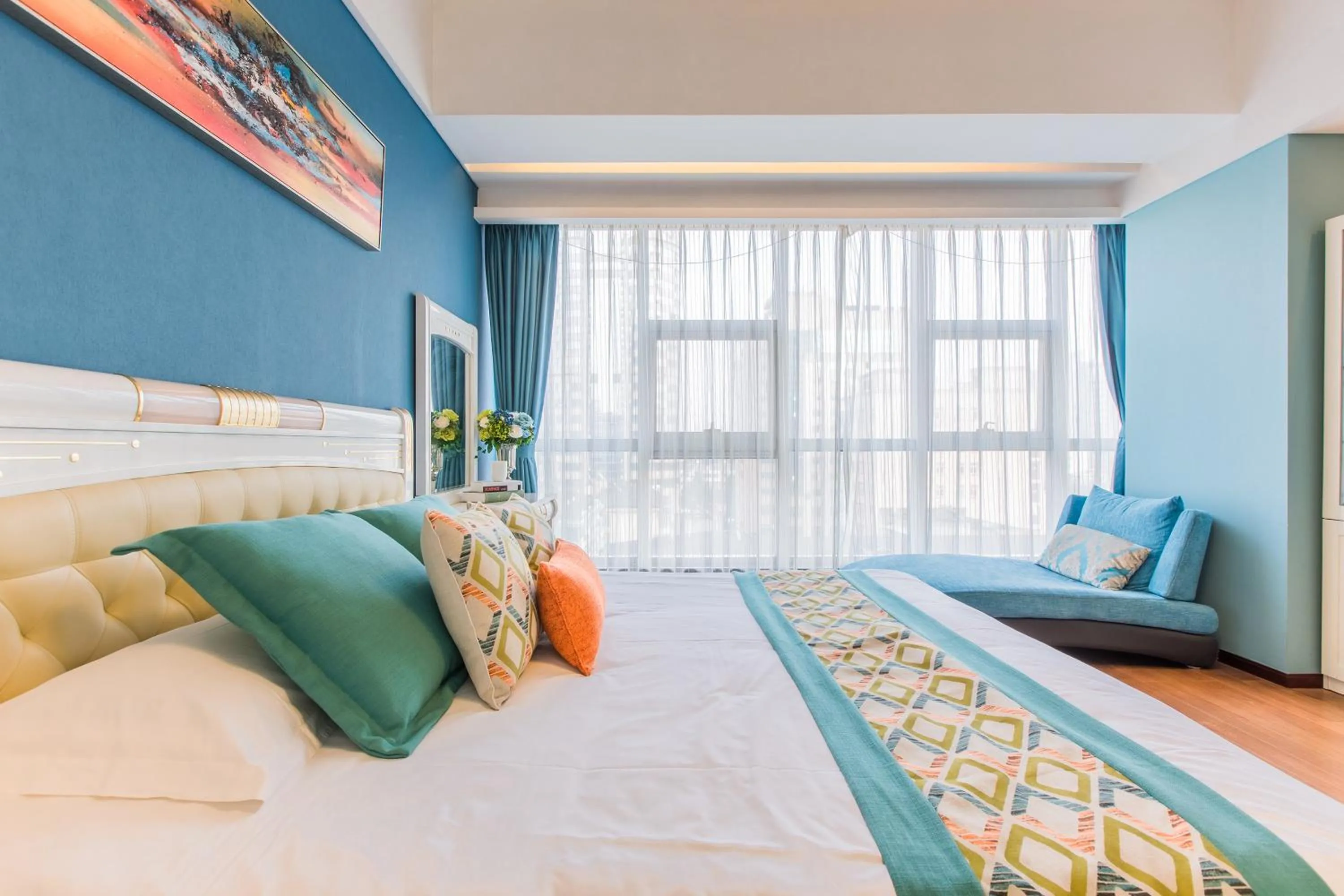 bunk bed, Bed in Westlake Service Apartment