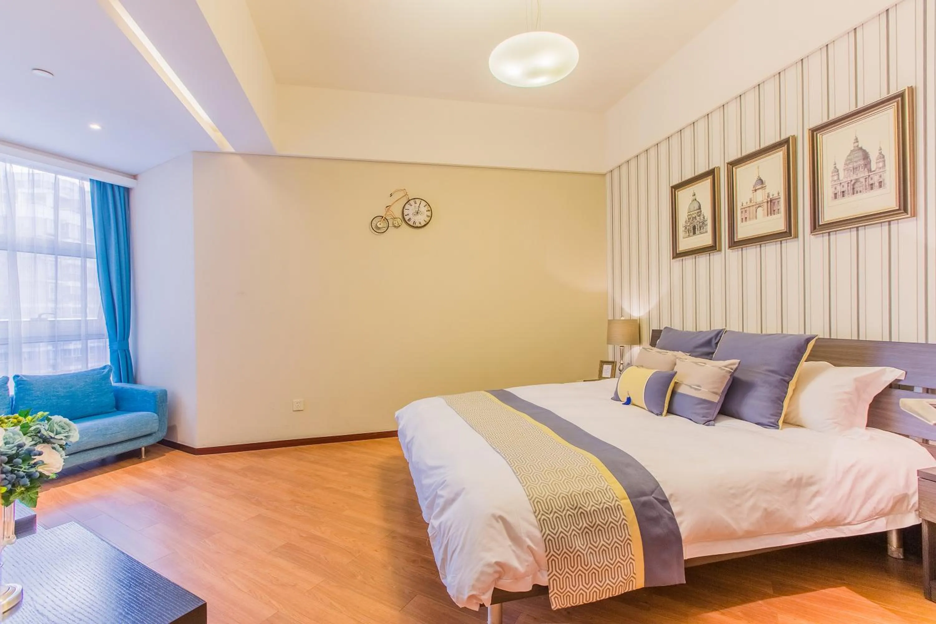 bunk bed, Bed in Westlake Service Apartment