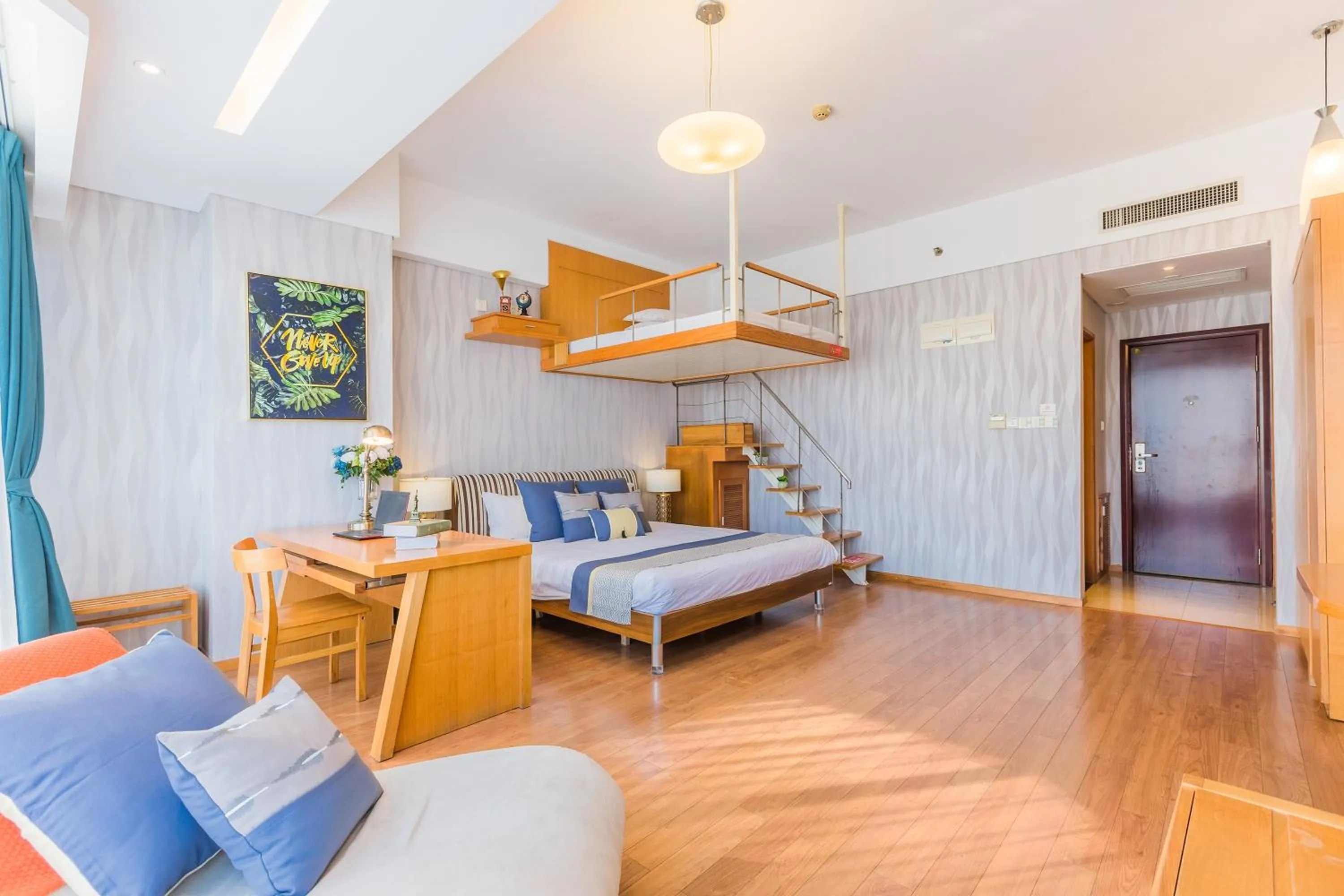 Photo of the whole room, Bed in Westlake Service Apartment
