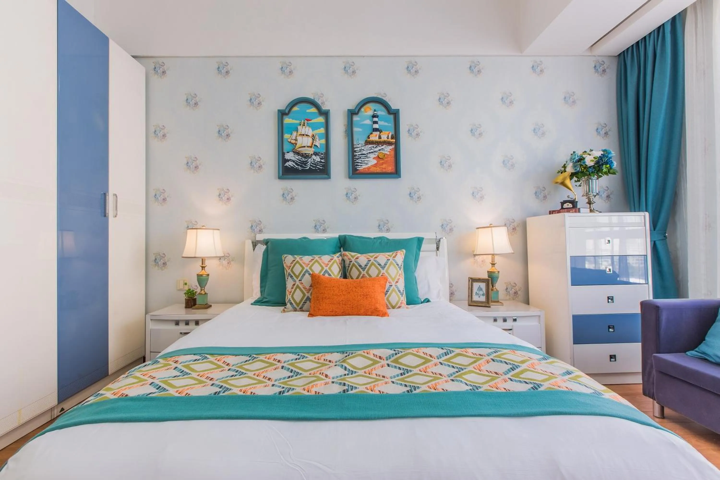 bunk bed, Bed in Westlake Service Apartment