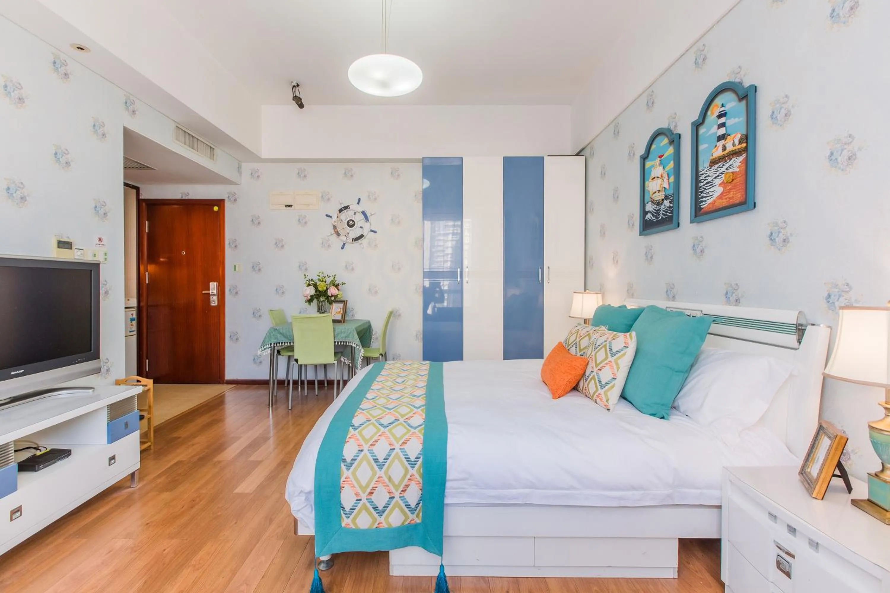 bunk bed, Bed in Westlake Service Apartment