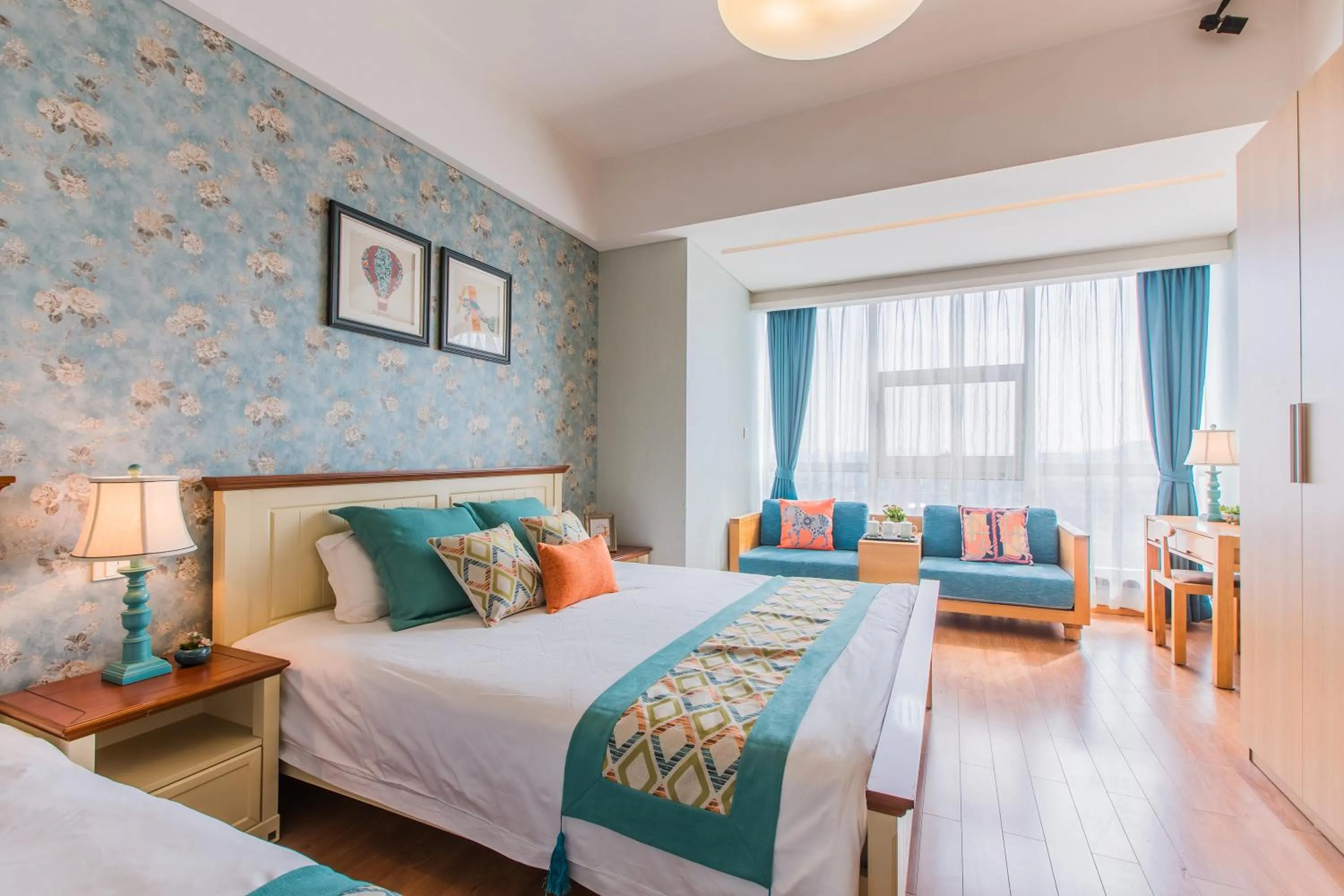 Bedroom, Bed in Westlake Service Apartment