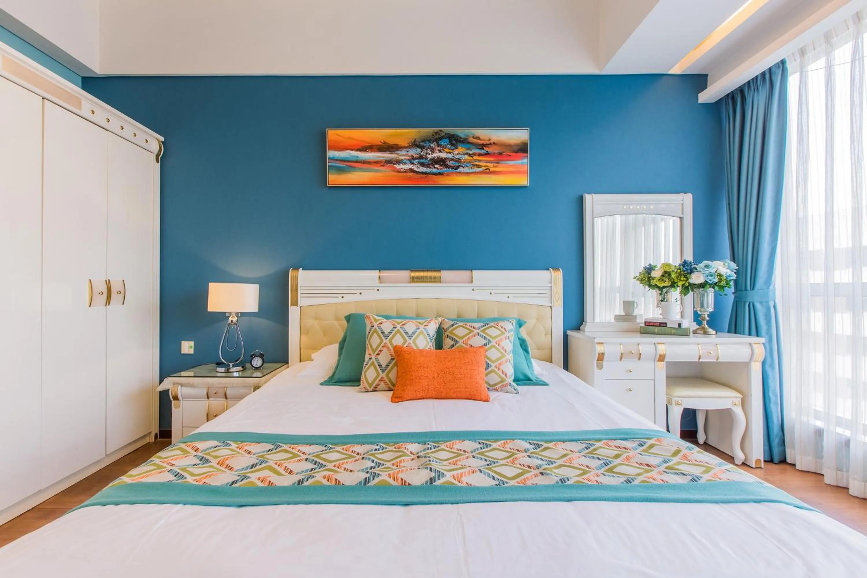 bunk bed, Bed in Westlake Service Apartment