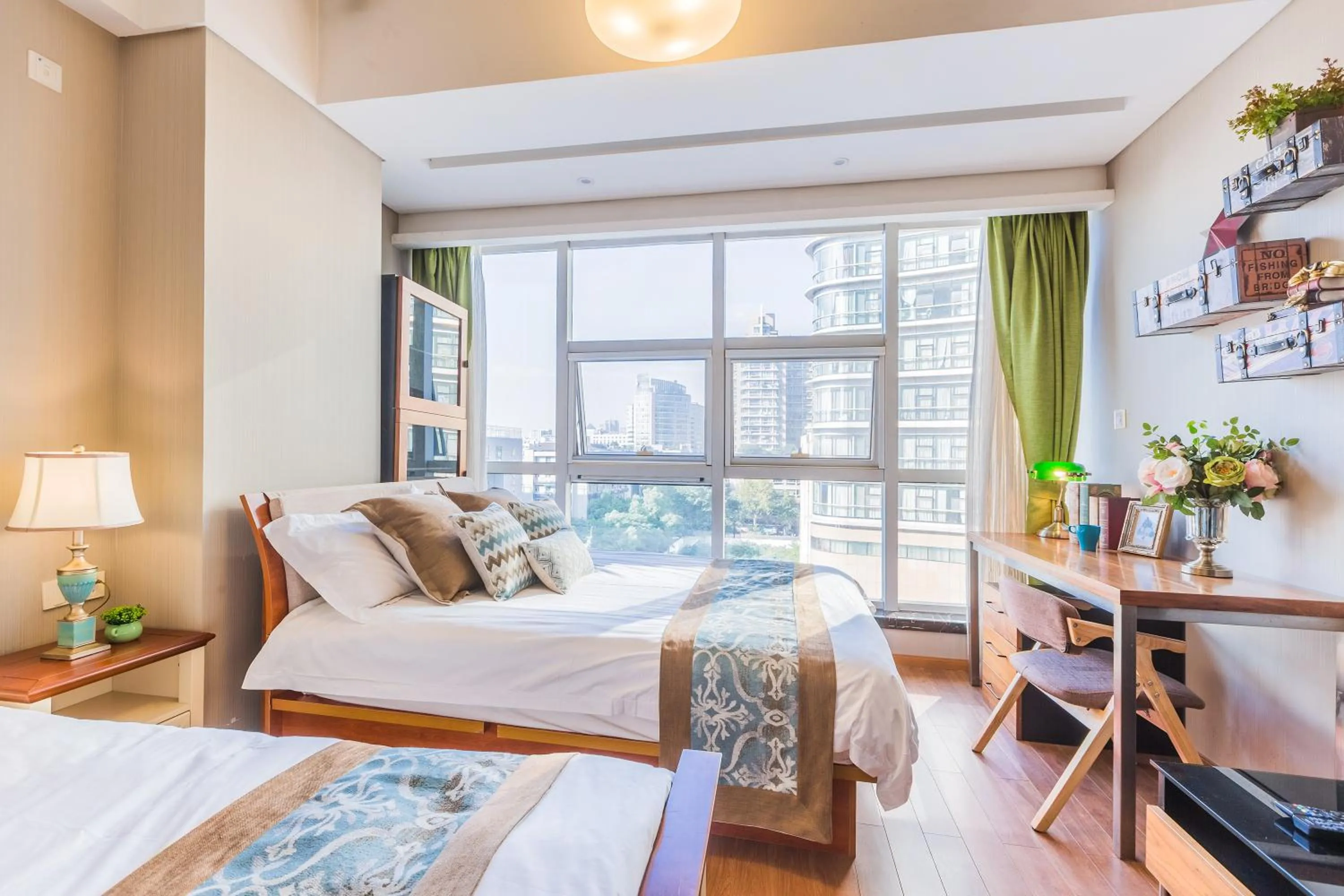 bunk bed, Bed in Westlake Service Apartment
