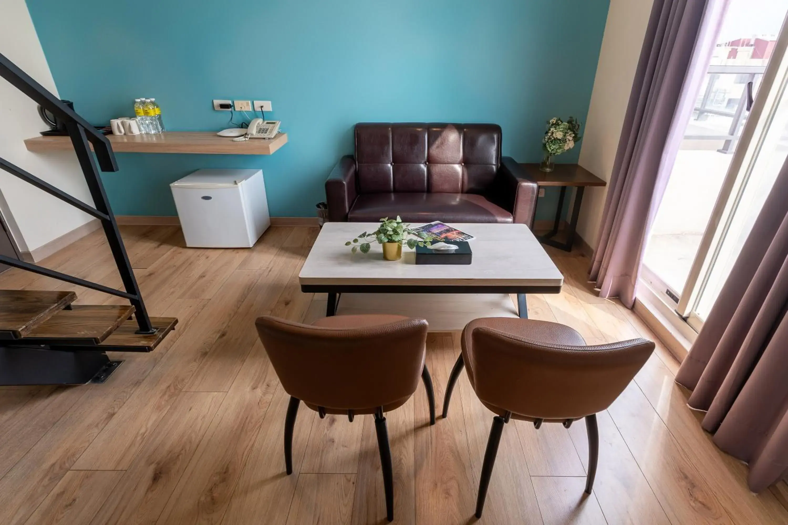 Living room in CHECK inn Express Taichung Yizhong Living room in CHECK inn Express Taichung Yizhong