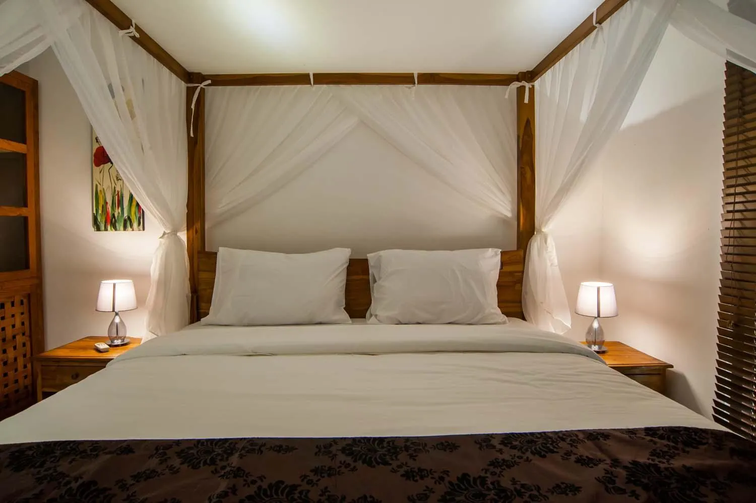 Bedroom, Bed in Villa Matha Ubud - Renewal