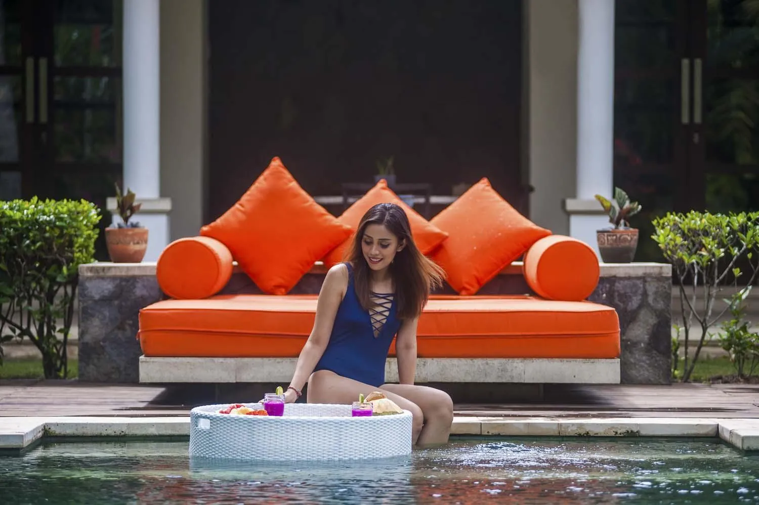Swimming pool in Villa Matha Ubud - Renewal