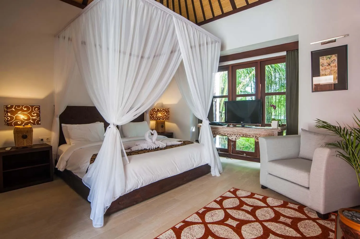 Bed in Villa Matha Ubud - Renewal