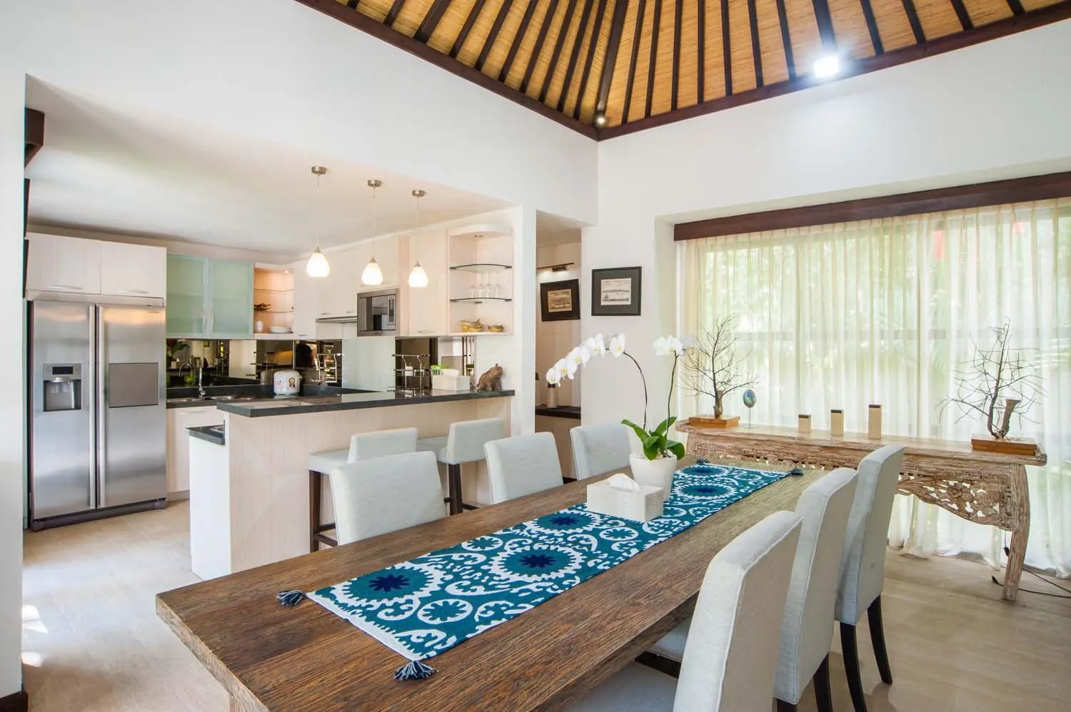 Kitchen or kitchenette in Villa Matha Ubud - Renewal