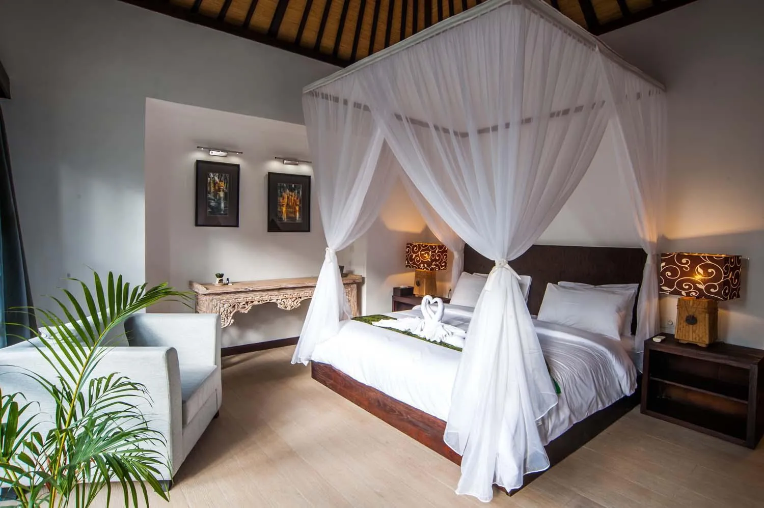 Bed in Villa Matha Ubud - Renewal