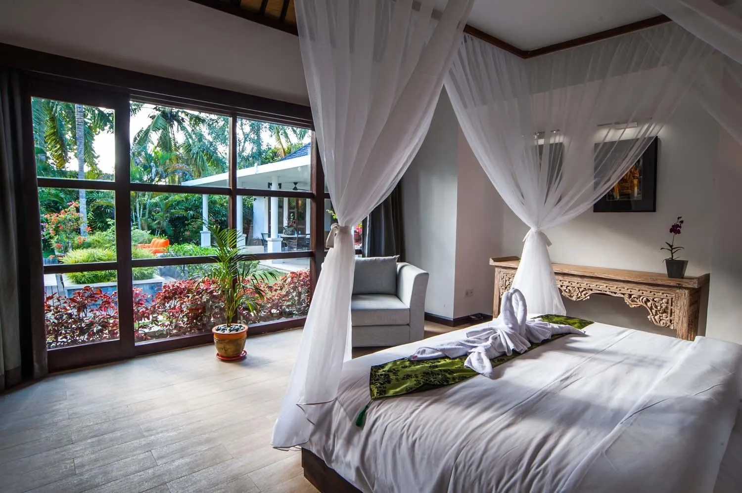 Bed in Villa Matha Ubud - Renewal