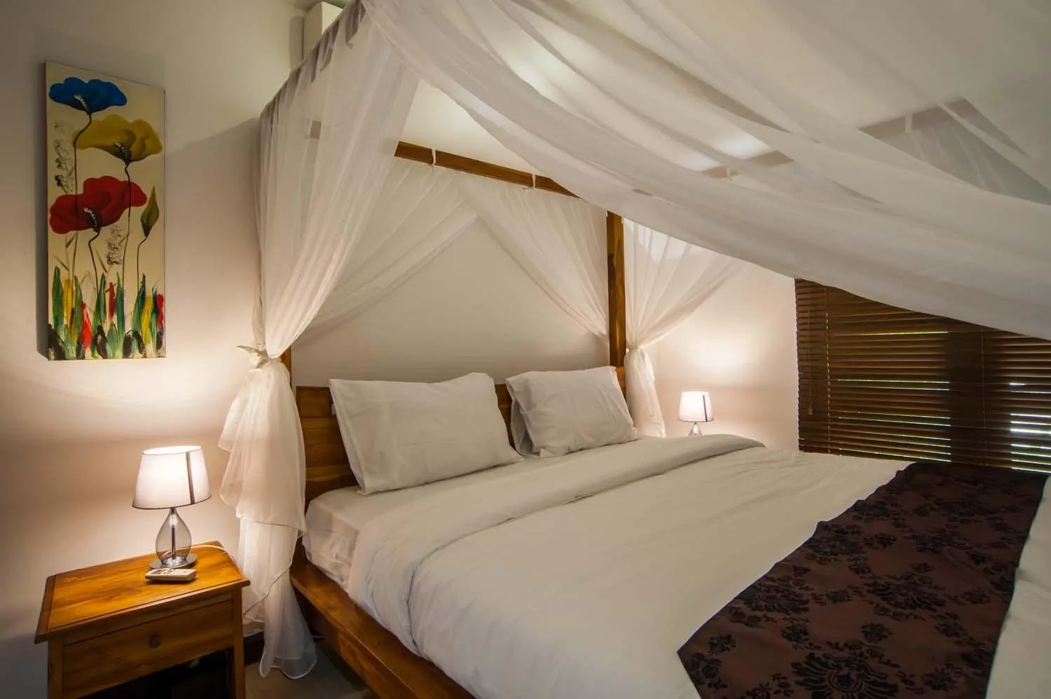 Bedroom, Bed in Villa Matha Ubud - Renewal