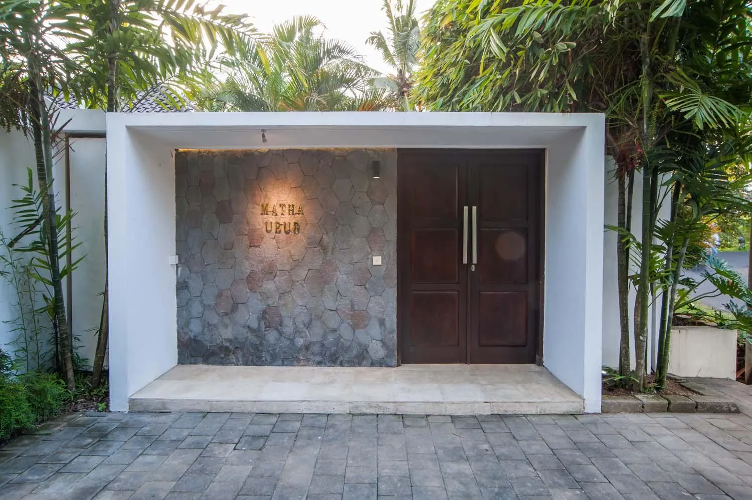 Facade/entrance in Villa Matha Ubud - Renewal