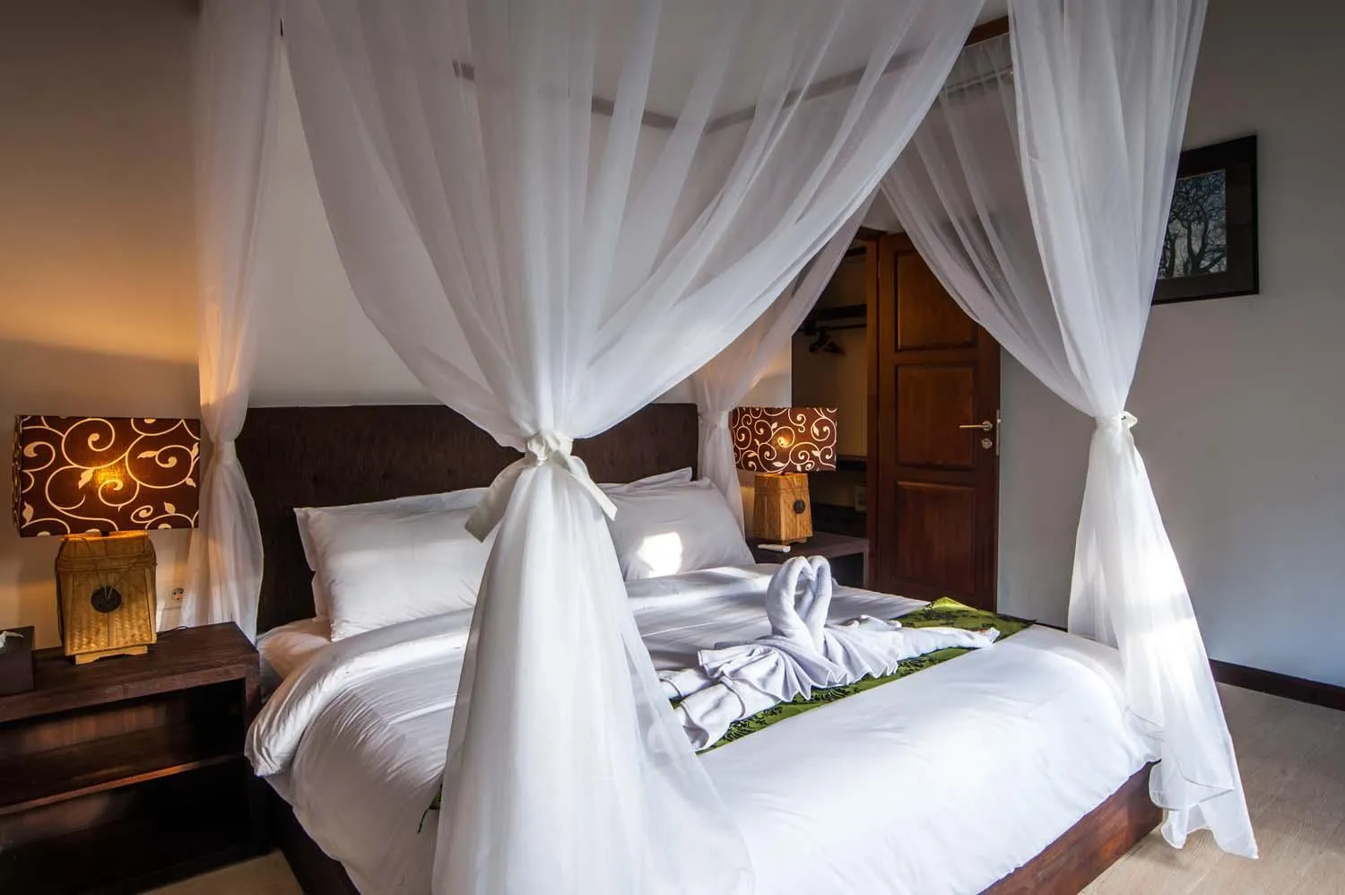Bed in Villa Matha Ubud - Renewal