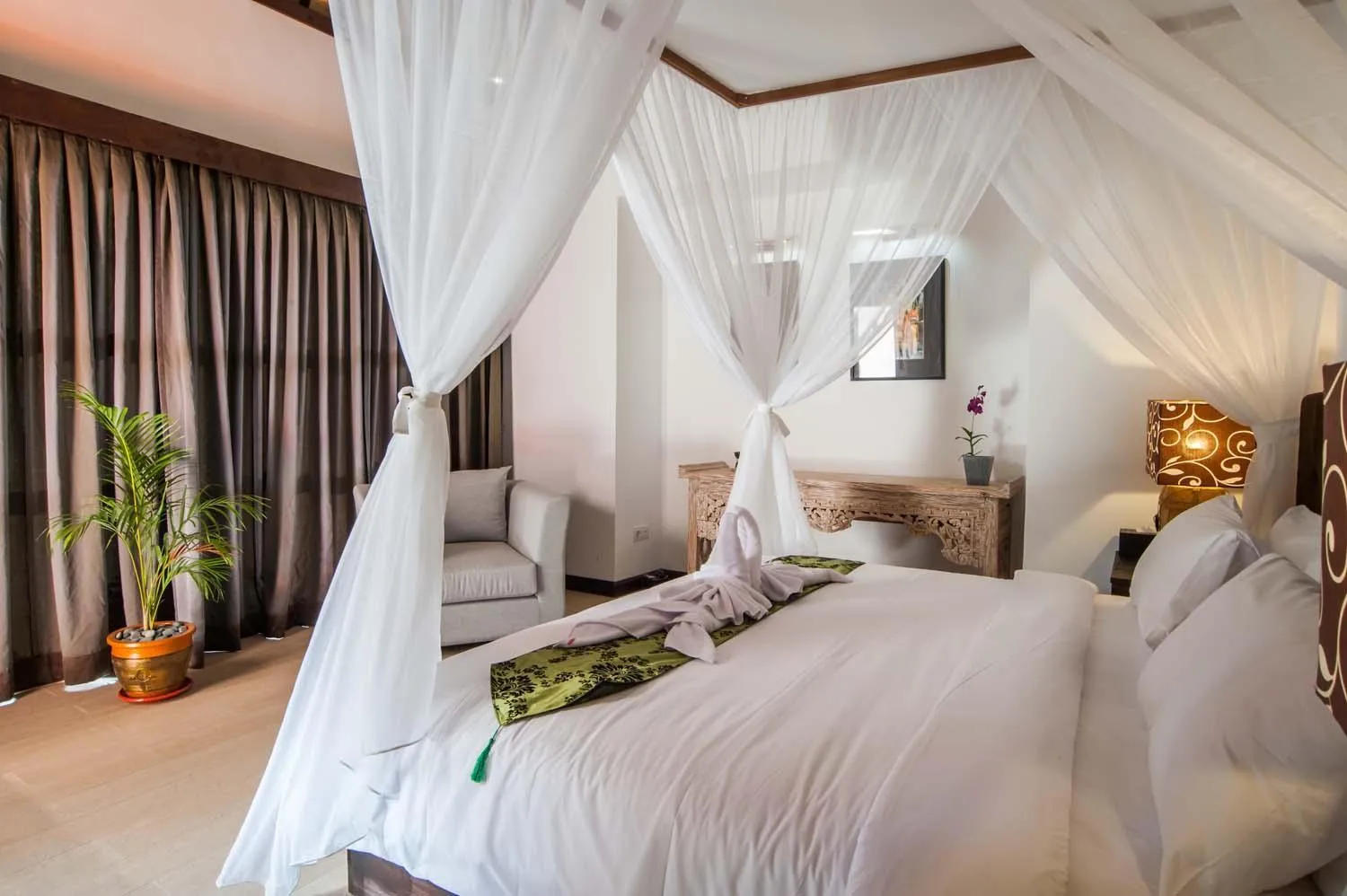 Bed in Villa Matha Ubud - Renewal