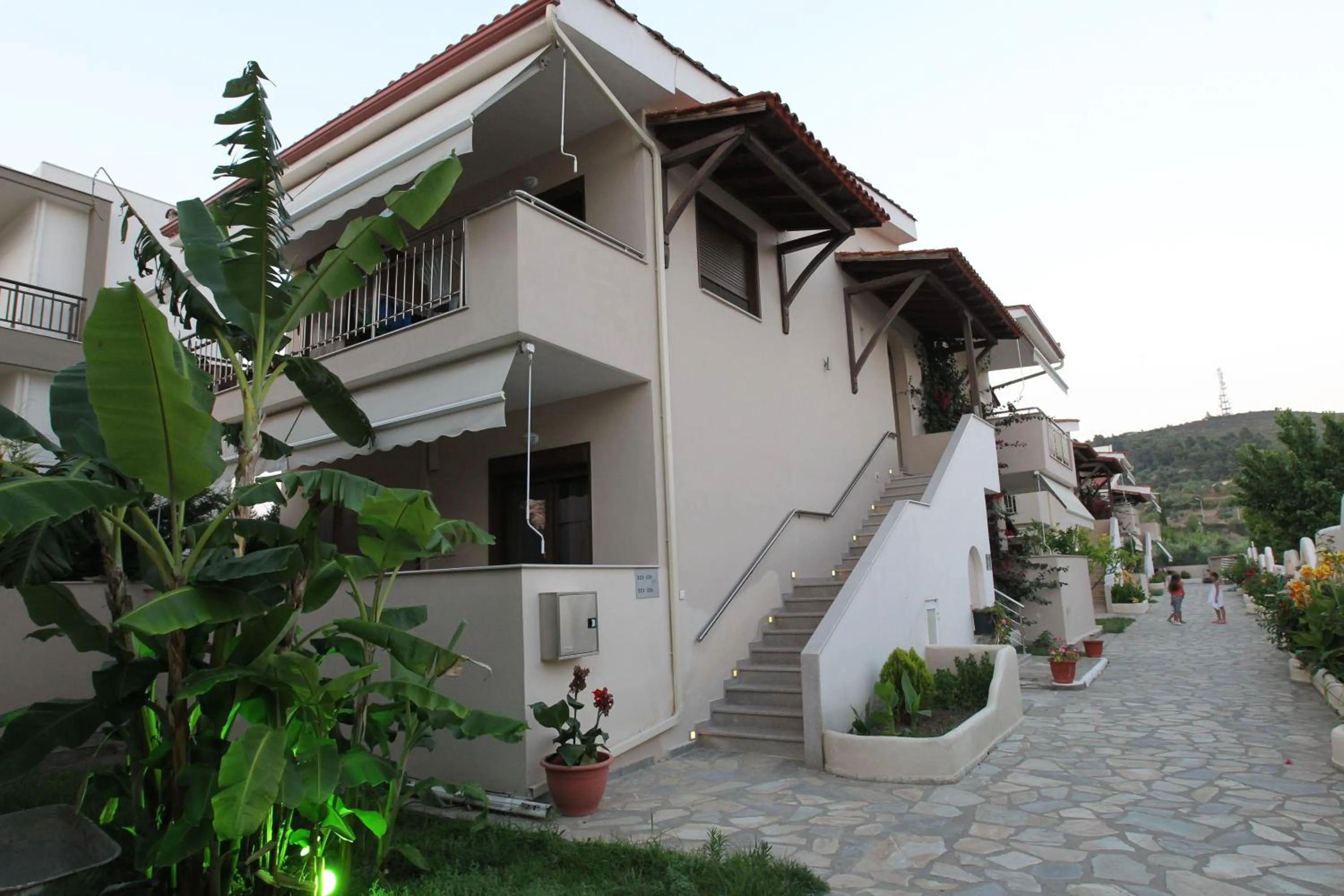 Facade/entrance in Meliton Inn Hotel & Suites by the beach