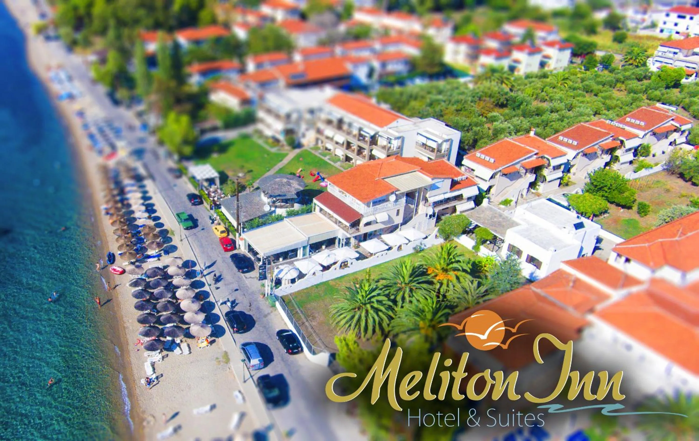 Bird's eye view in Meliton Inn Hotel & Suites by the beach