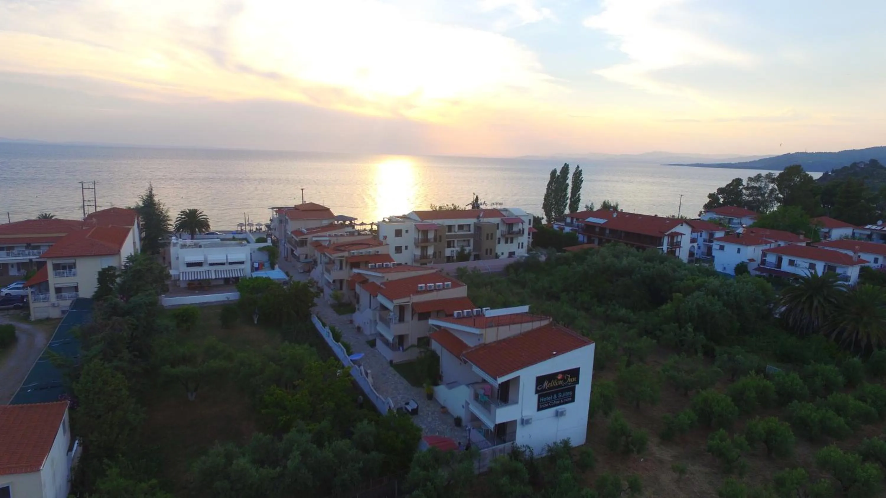 Bird's eye view in Meliton Inn Hotel & Suites by the beach