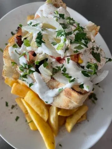 Food in Meliton Inn Hotel & Suites by the beach