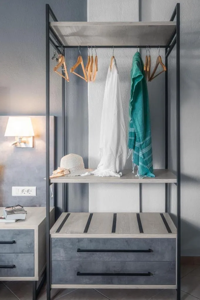 Bed in Meliton Inn Hotel & Suites by the beach