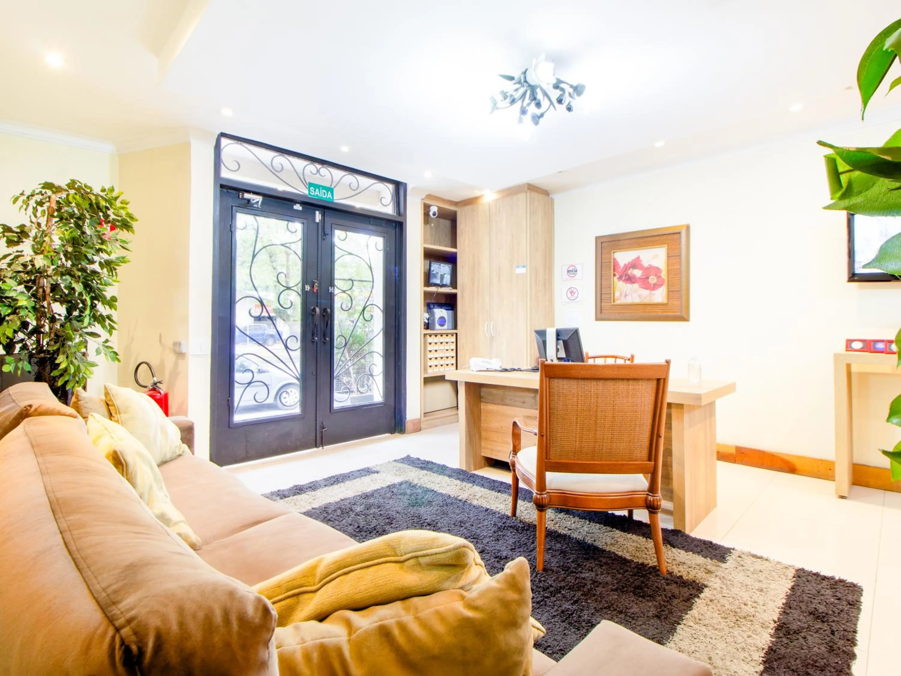 Seating area in VELINN Pousada Chateau do Luar