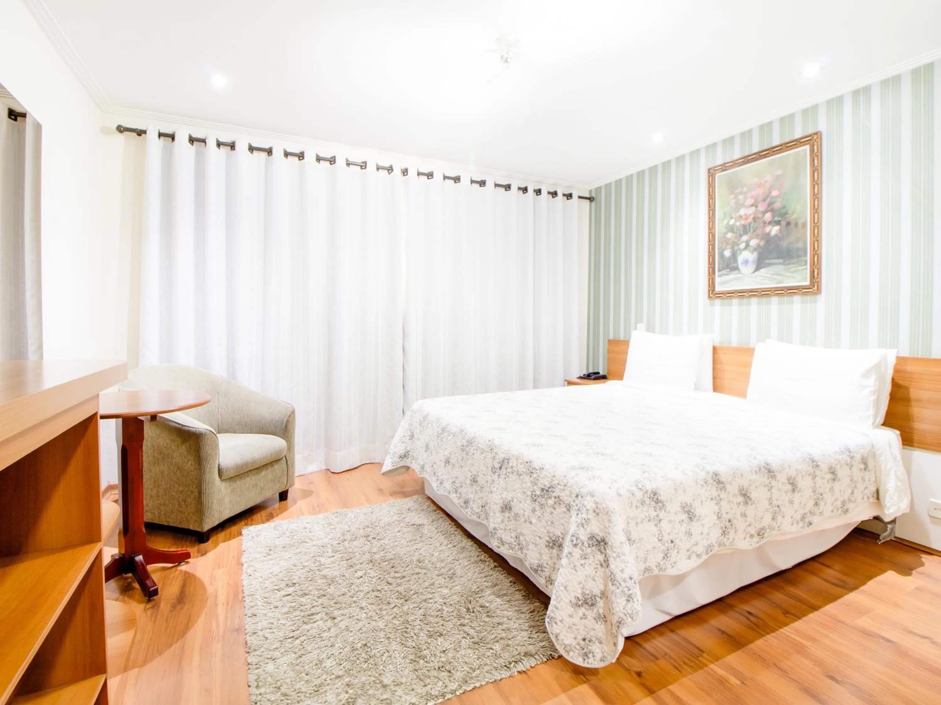 Bed in VELINN Pousada Chateau do Luar