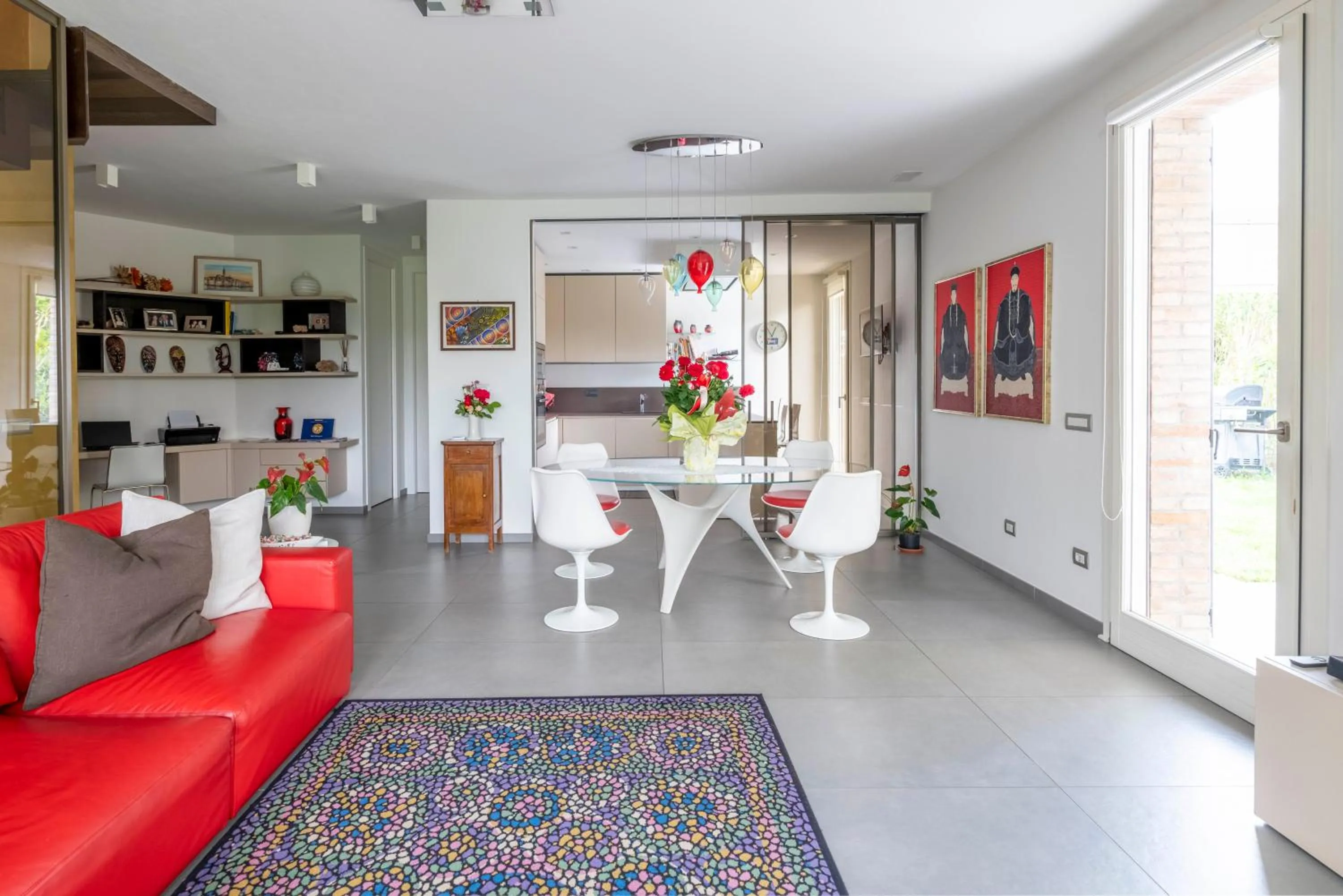 Living room in R&B Il Melograno