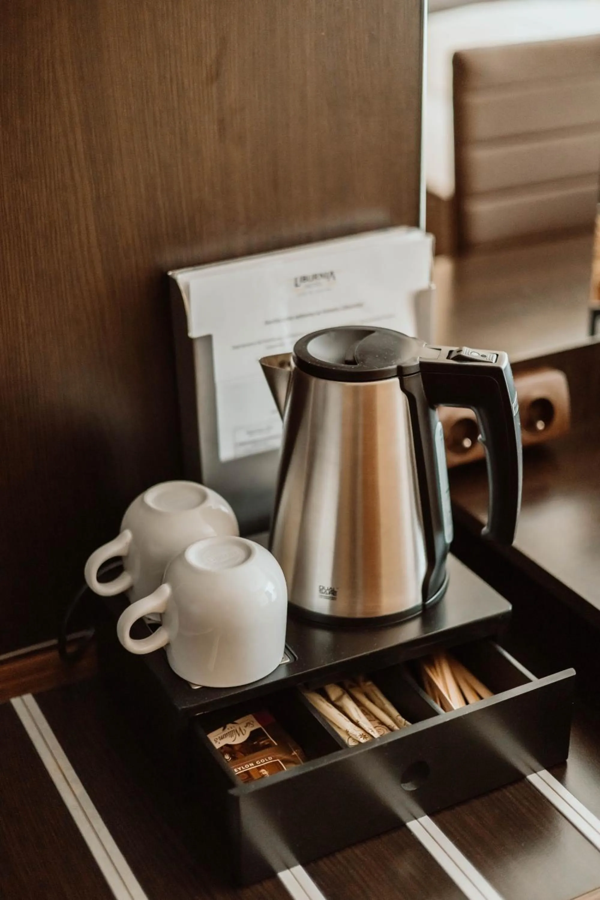 Coffee/tea facilities in Hotel Liburnia