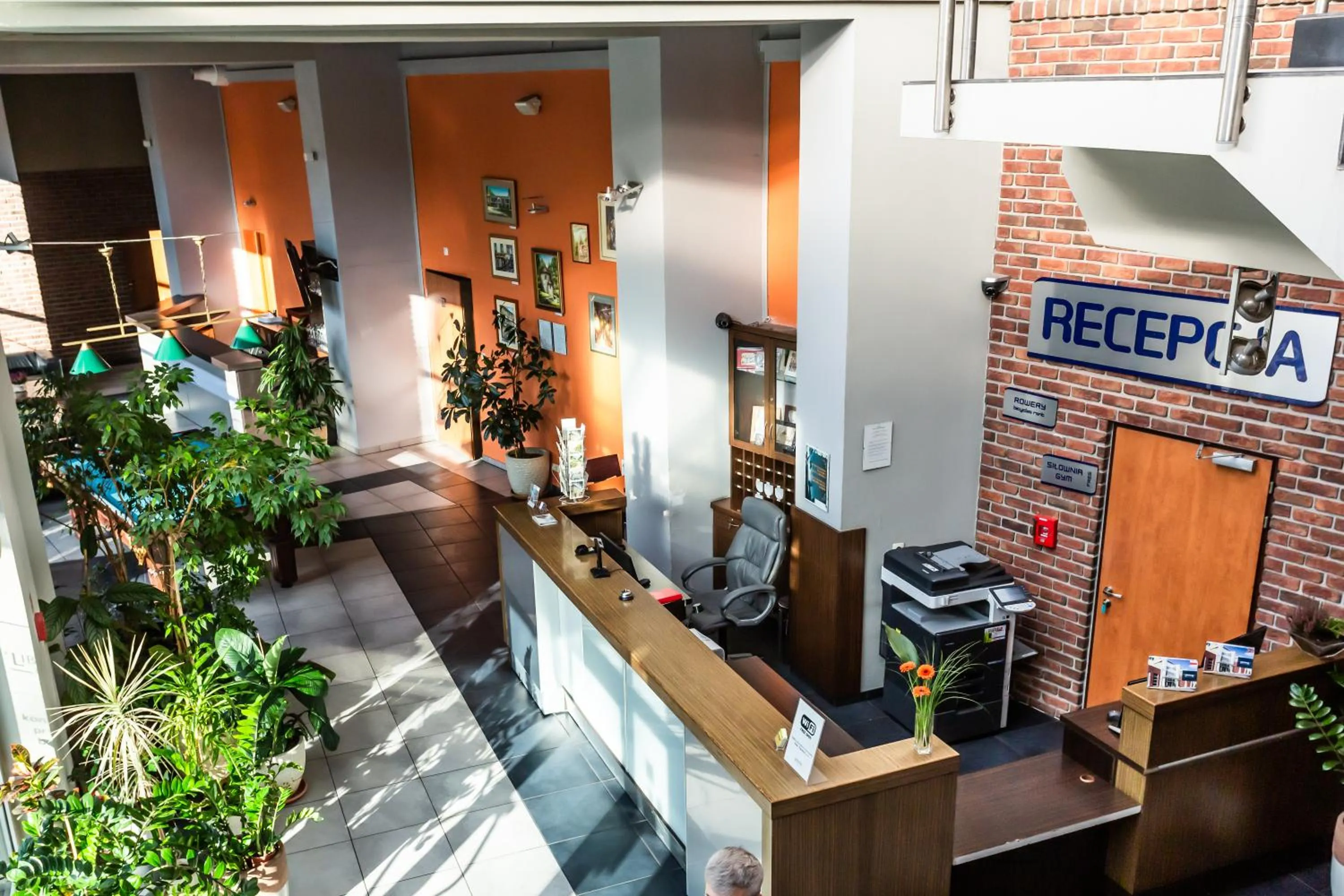 Lobby or reception in Hotel Liburnia