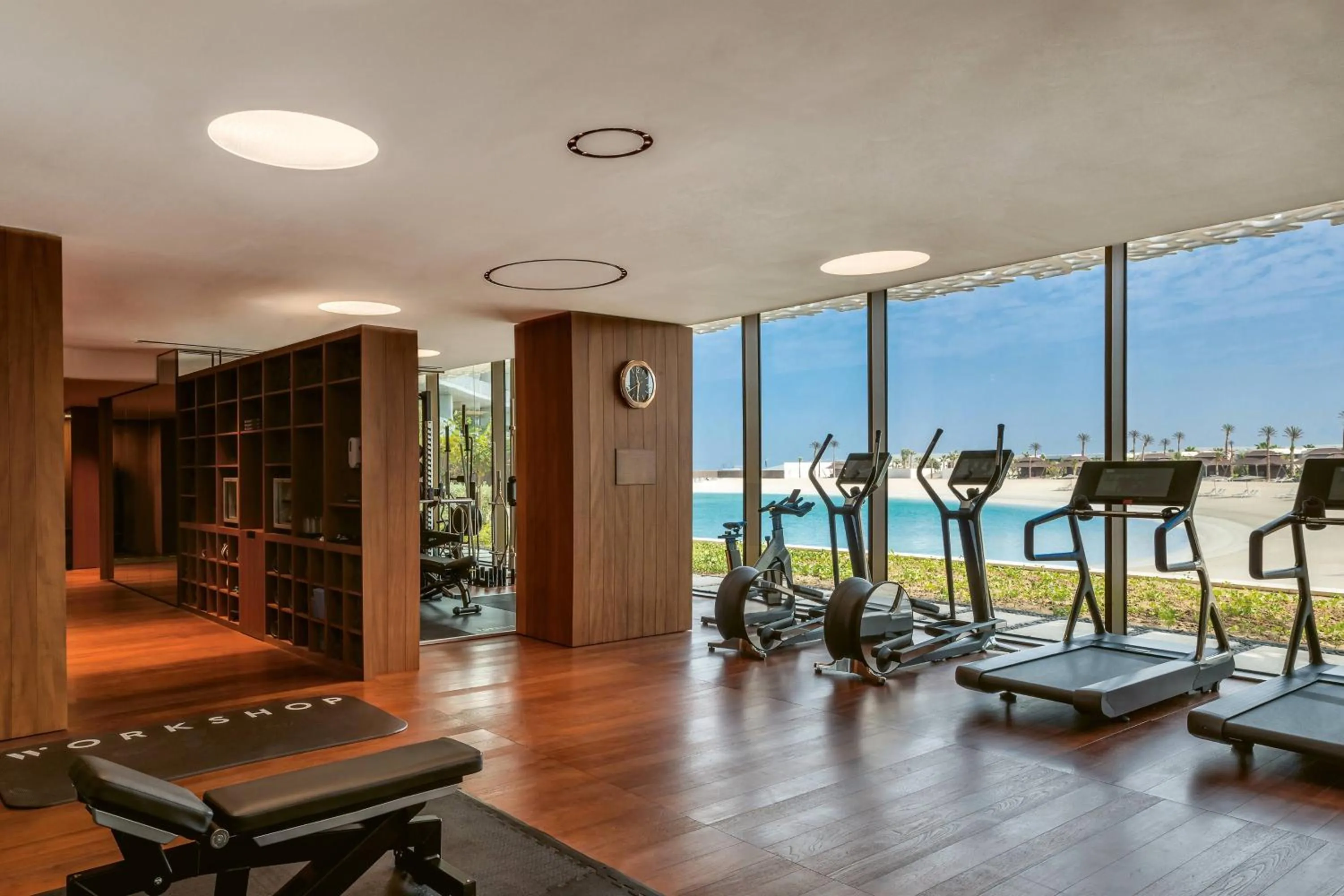 Fitness centre/facilities in Bvlgari Resort Dubai