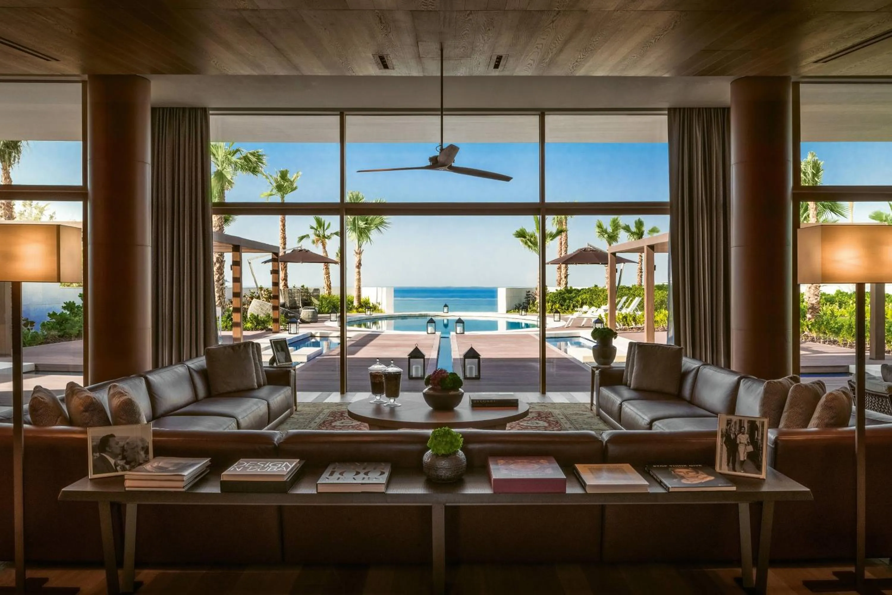 Living room in Bvlgari Resort Dubai