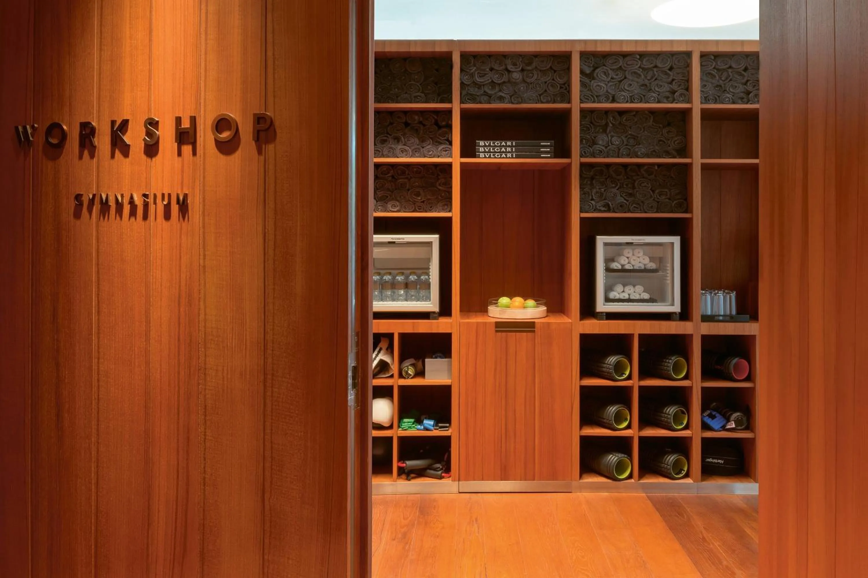 Fitness centre/facilities in Bvlgari Resort Dubai