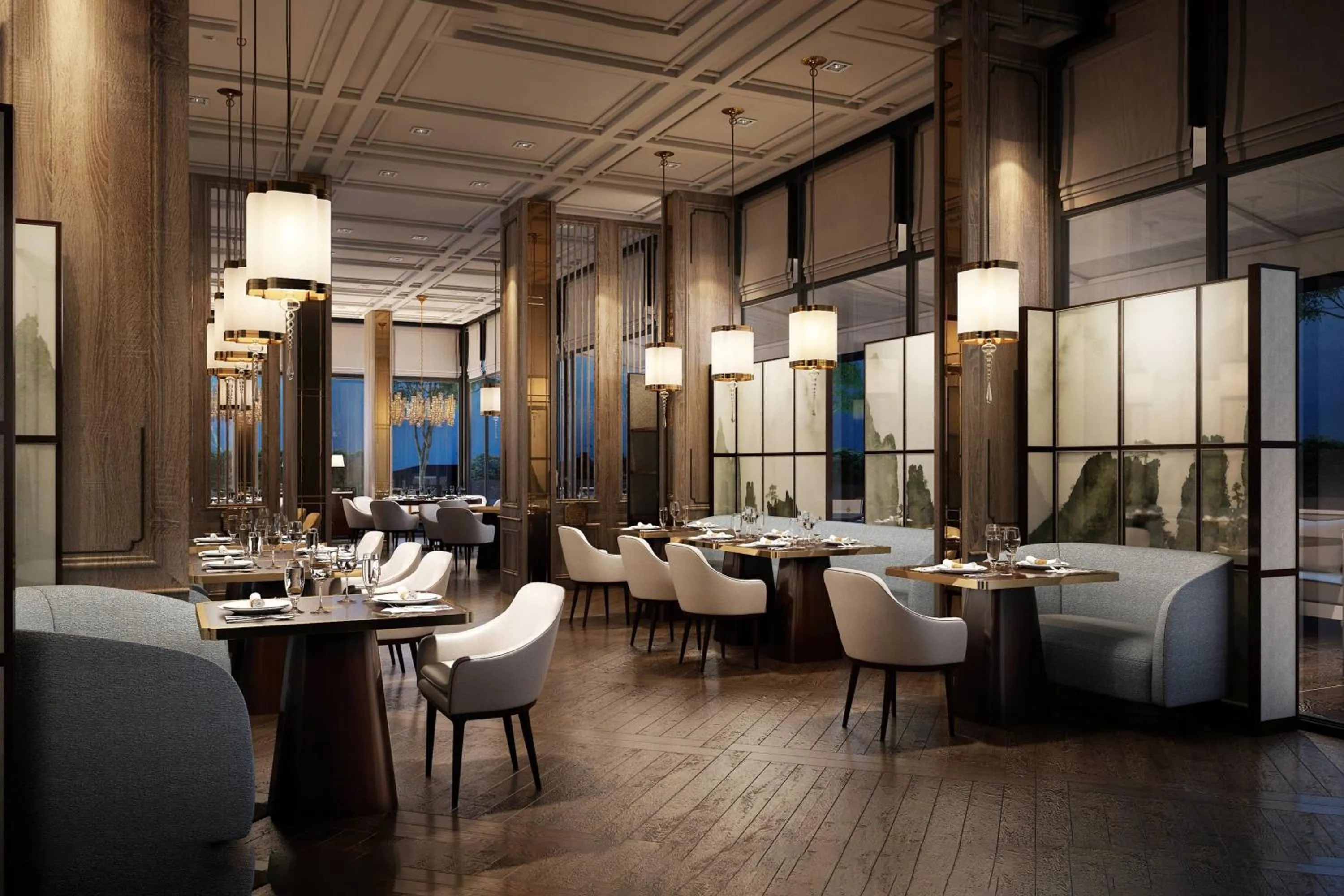 Restaurant/places to eat in Indore Marriott Hotel