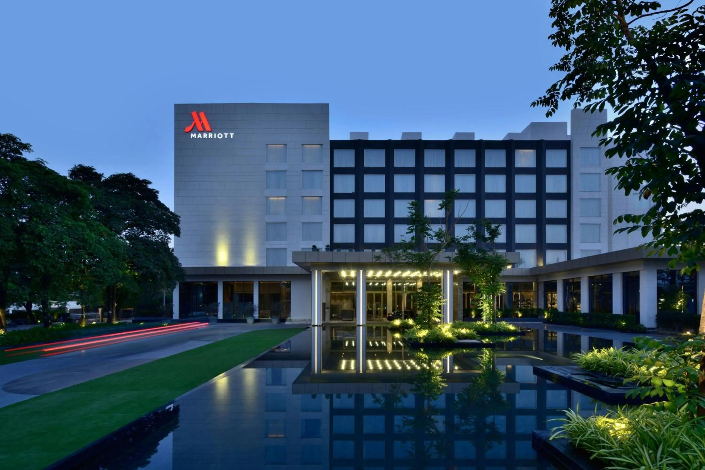Property building in Indore Marriott Hotel
