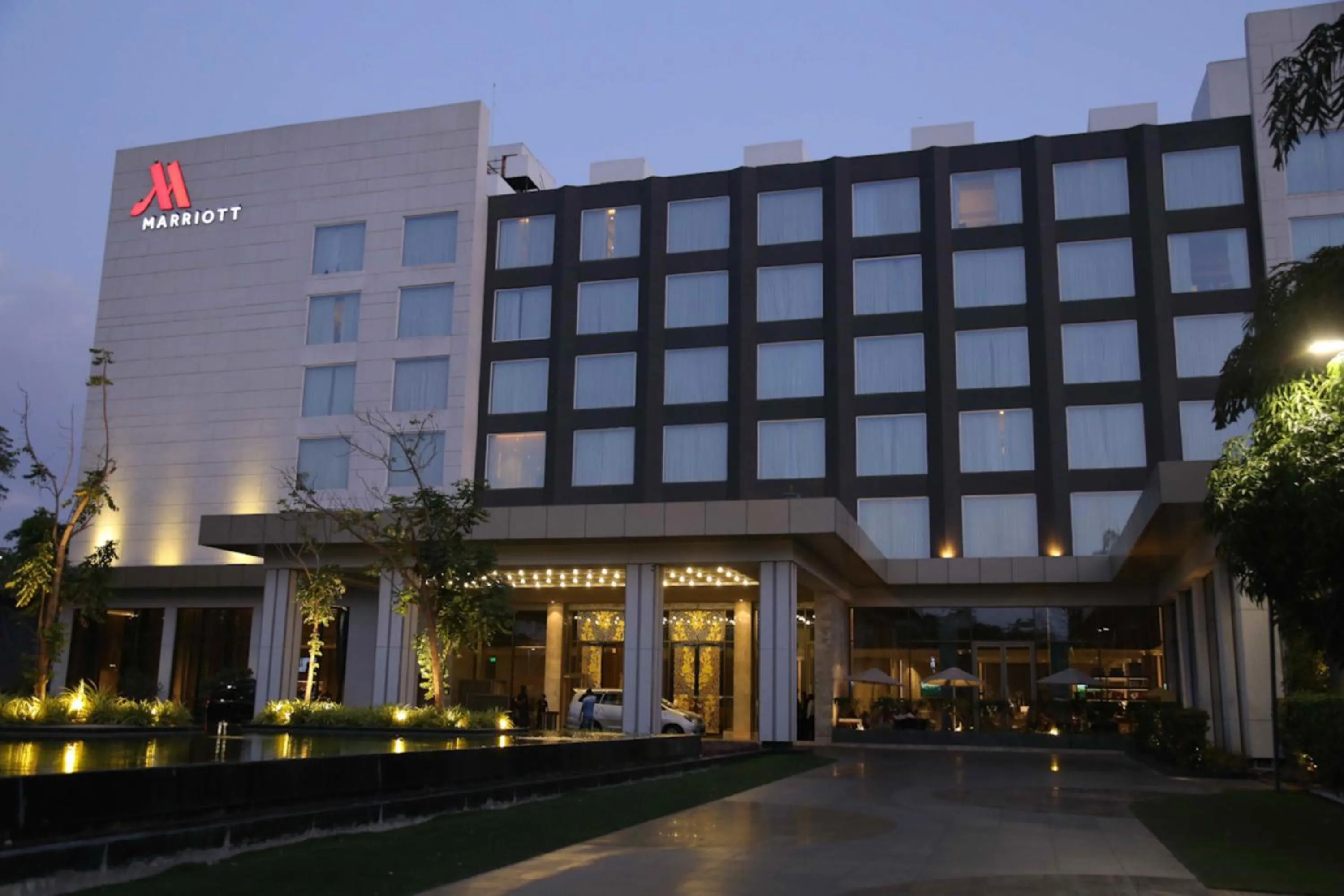 Property building in Indore Marriott Hotel