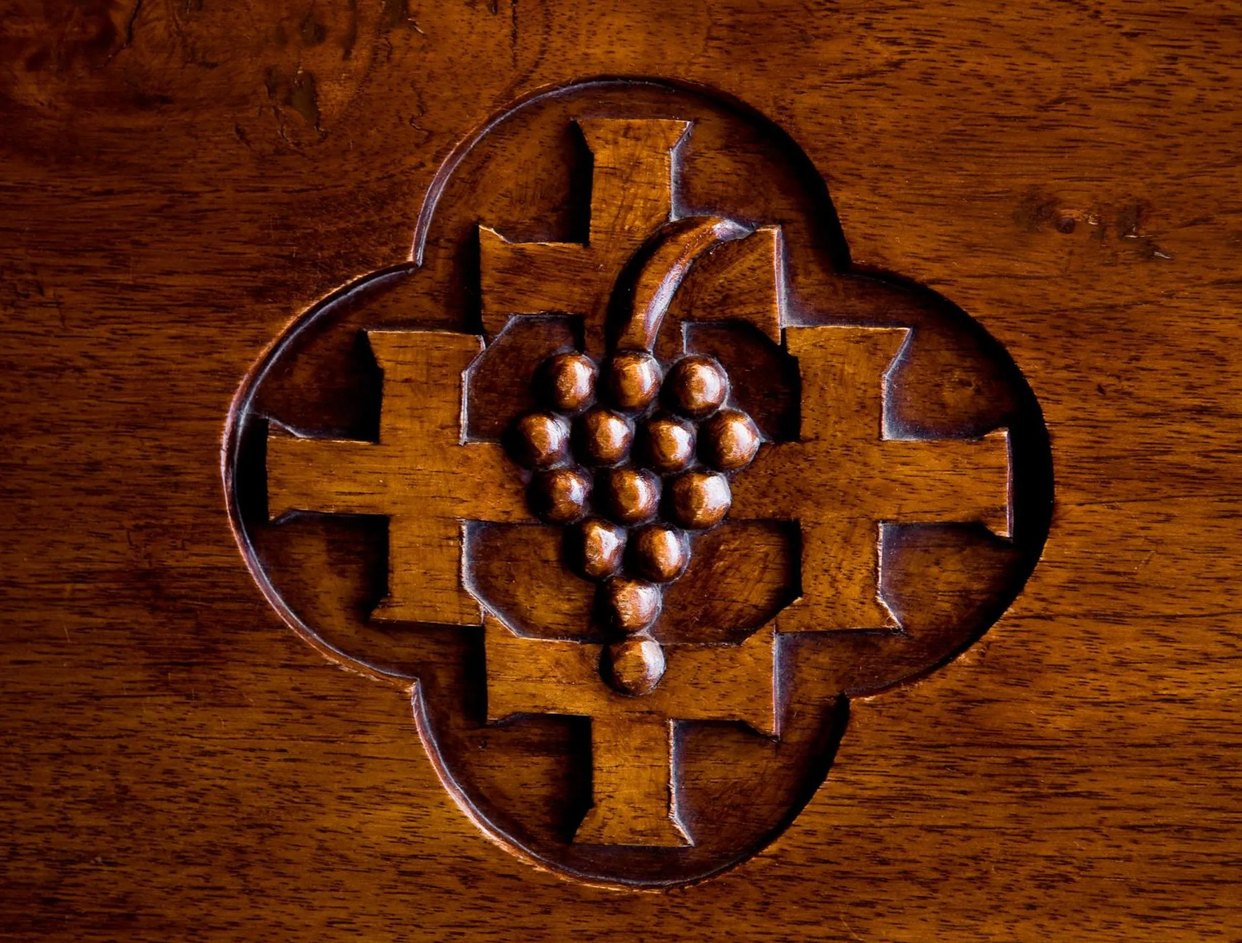 Decorative detail in Hotel Santa Cruz Plaza