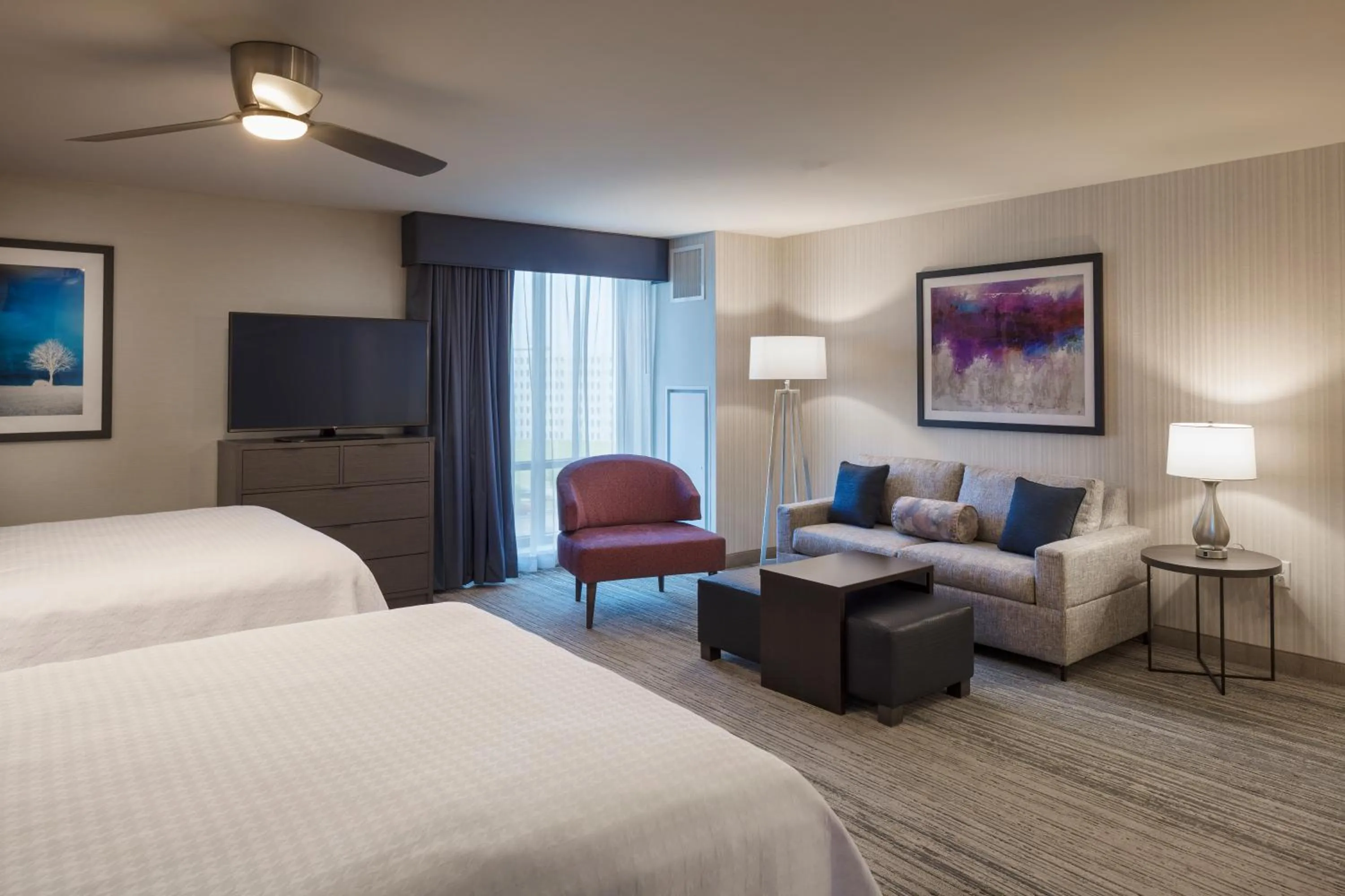Bedroom, Bed in Homewood Suites by Hilton Needham Boston