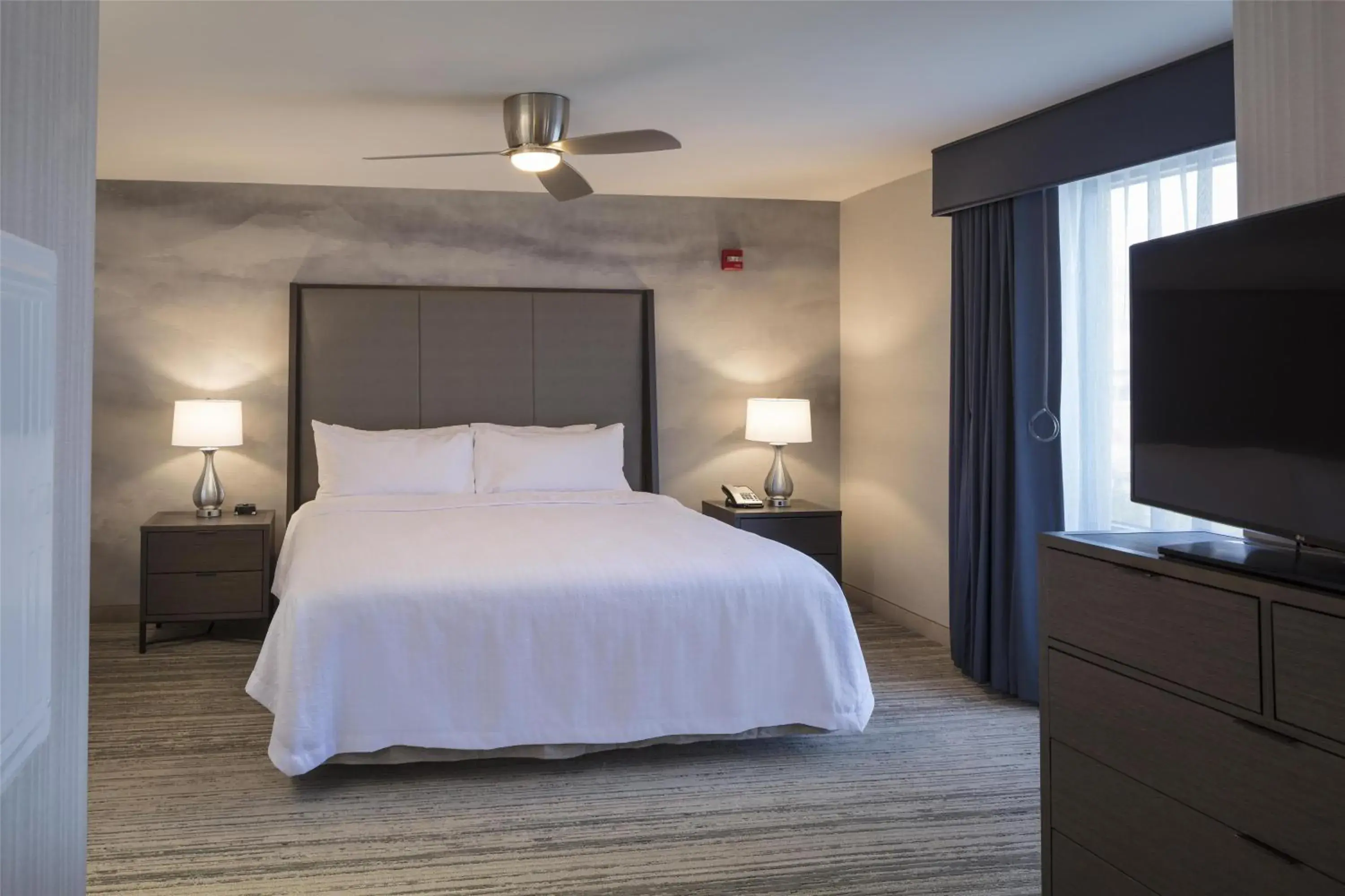 Bed in Homewood Suites by Hilton Needham Boston Bed in Homewood Suites by Hilton Needham Boston
