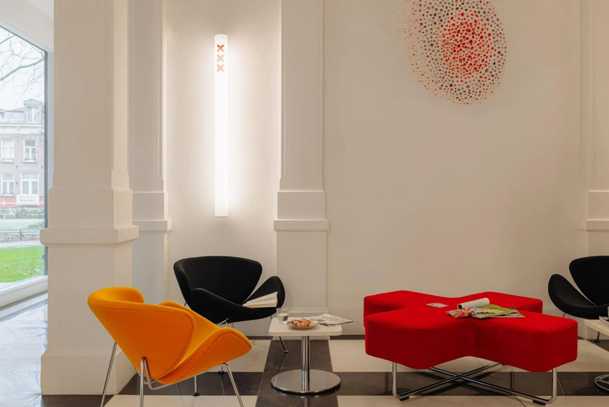 Lobby or reception in The Manor Amsterdam