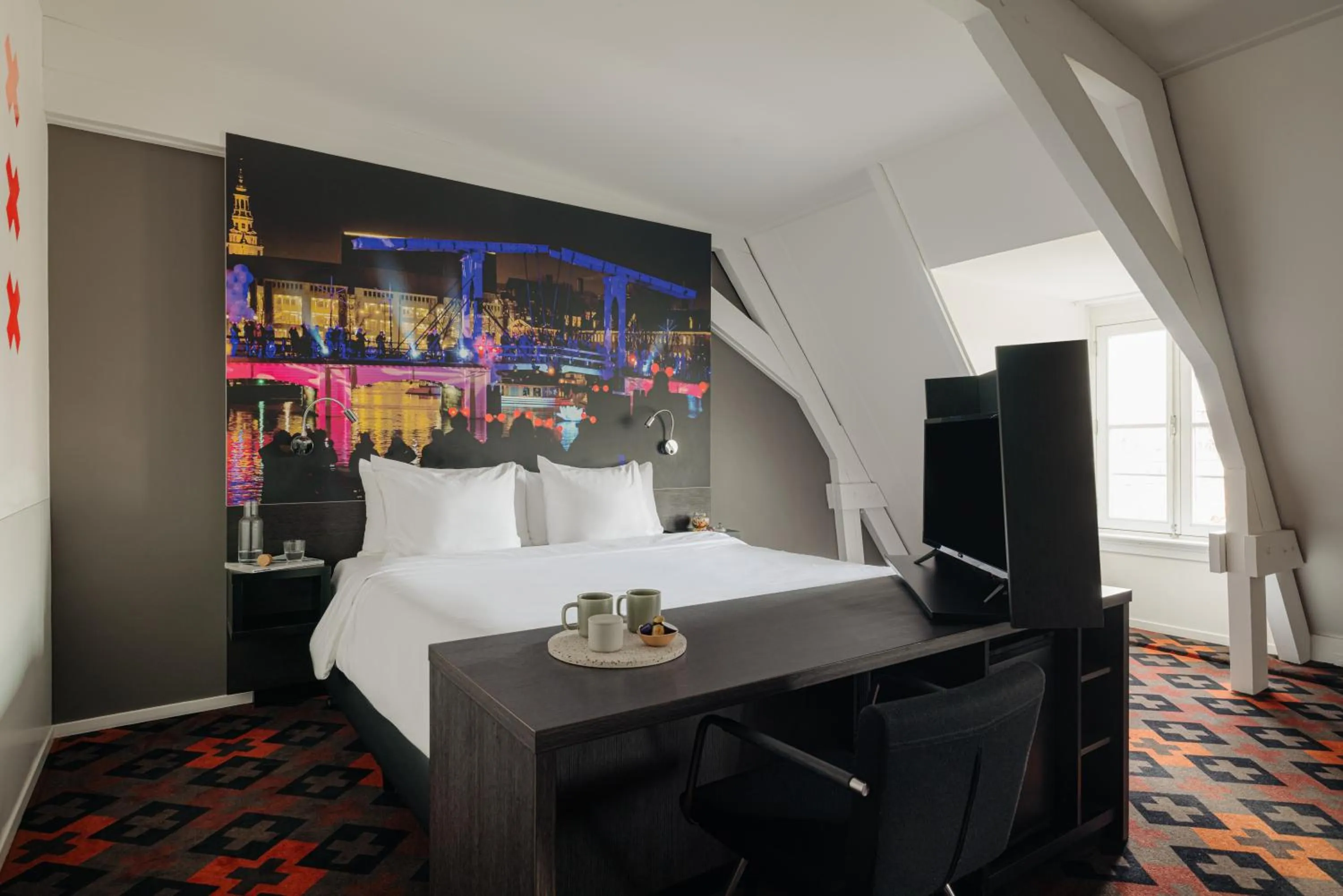 Bedroom, Bed in The Manor Amsterdam