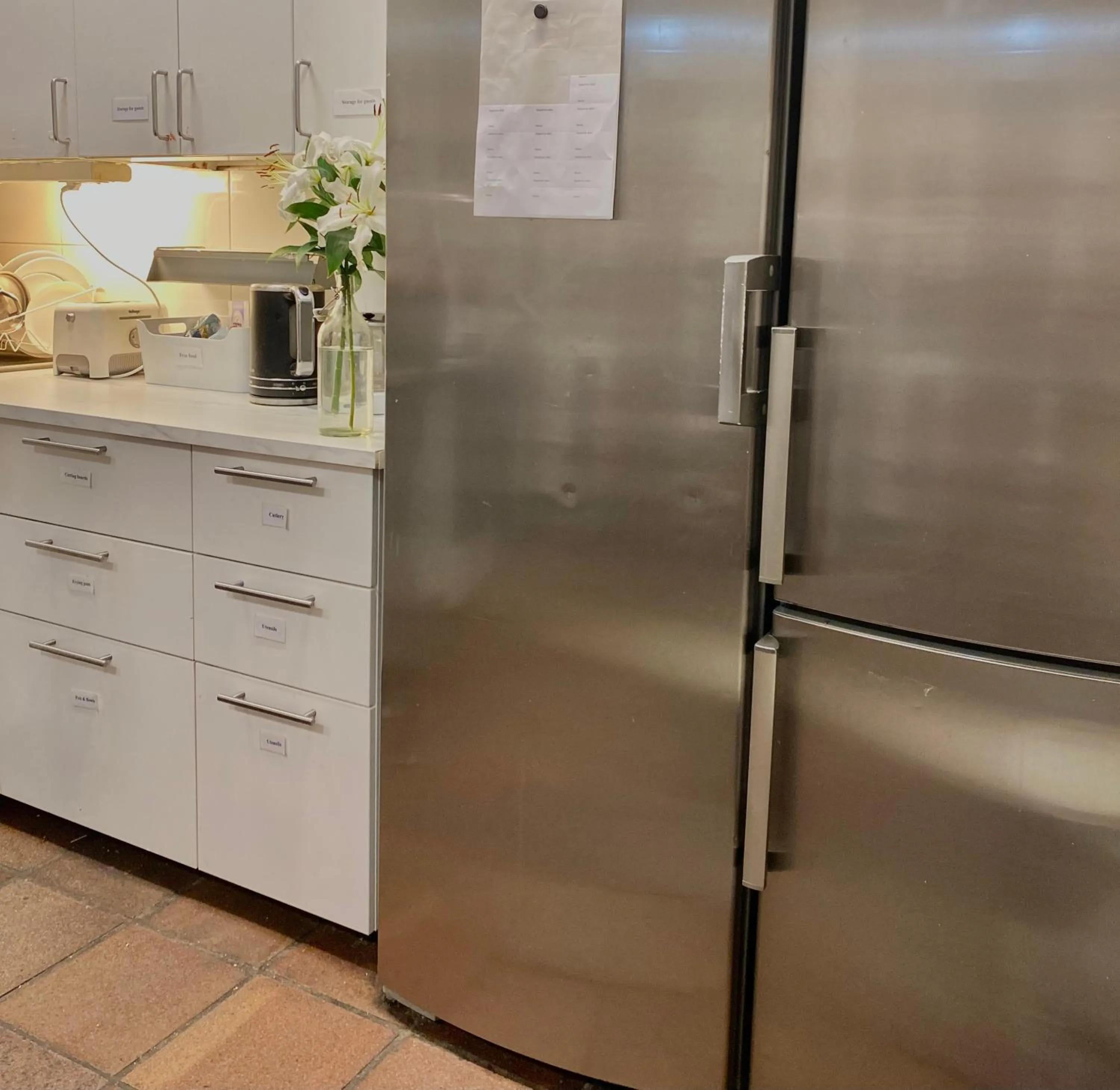 Communal kitchen in Lilla Brunn