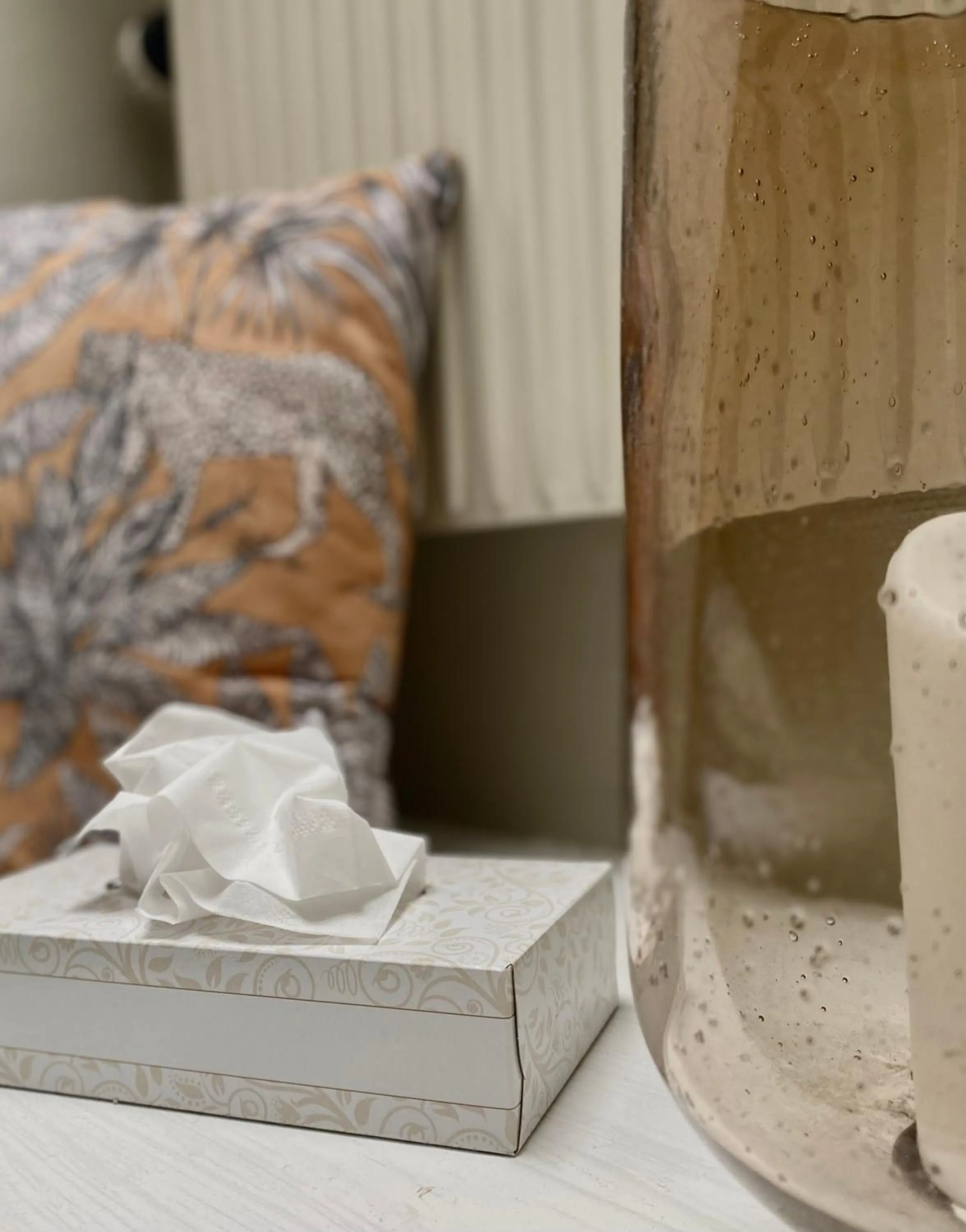 Decorative detail, Bed in Lilla Brunn