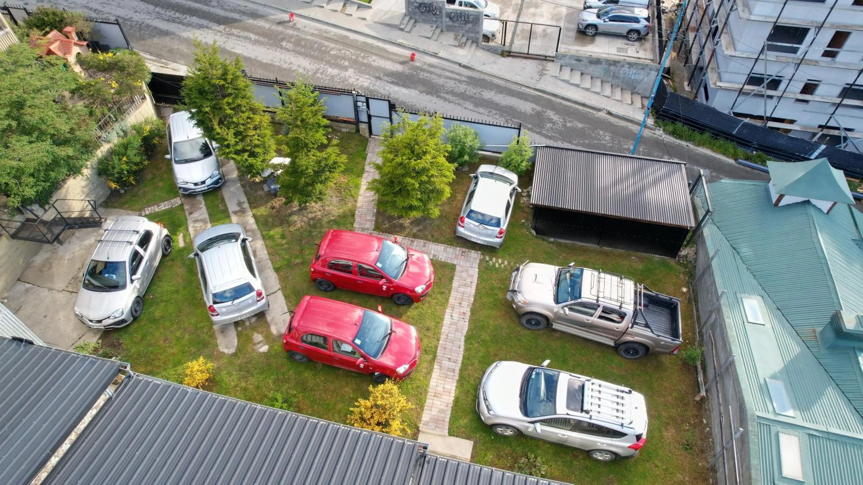 Bird's eye view in Hosteria Sloggett